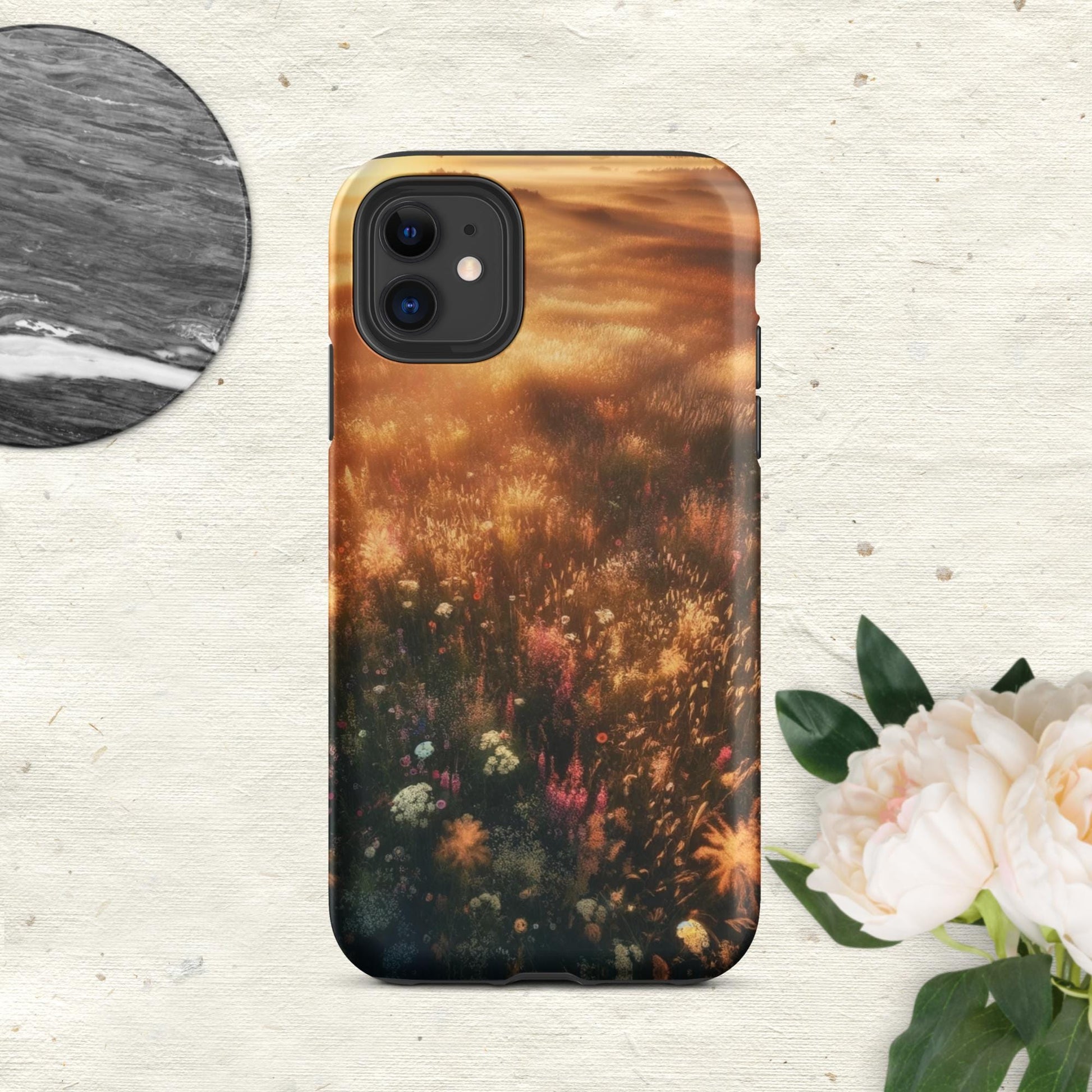 The Hologram Hook Up Matte / iPhone 11 Morning Meadows Tough Case for iPhone®