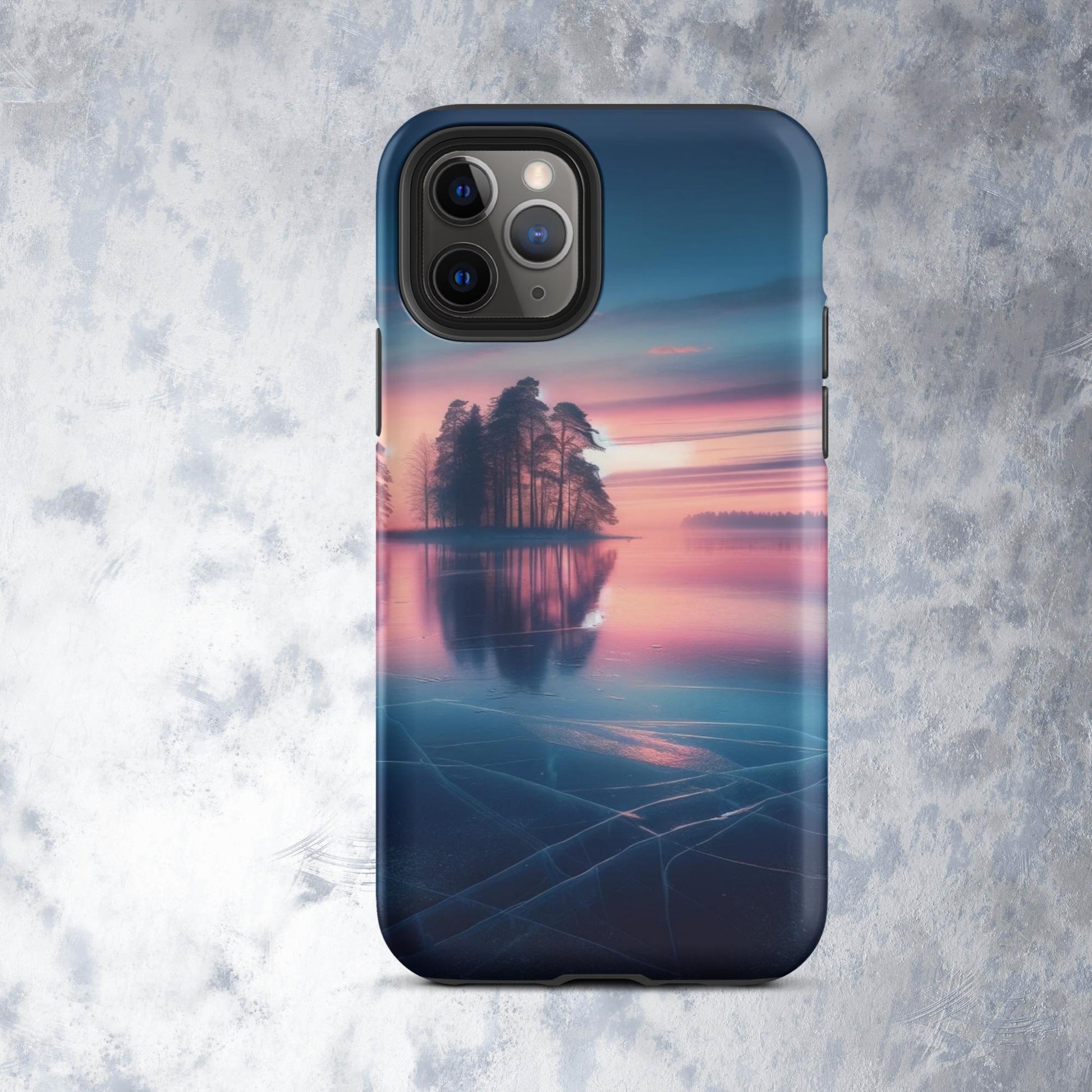 The Hologram Hook Up Matte / iPhone 11 Pro Beauty On Ice Tough Case for iPhone®