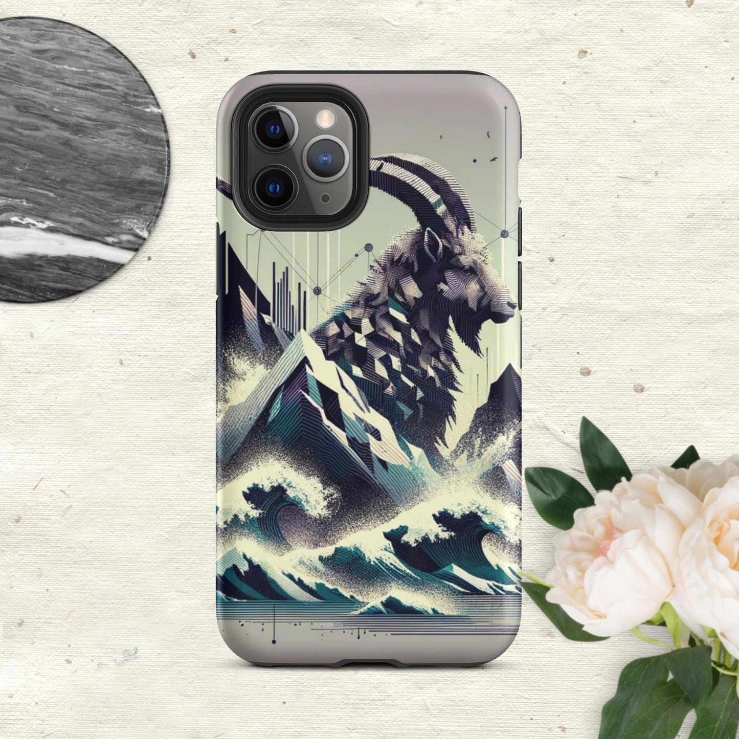 The Hologram Hook Up Matte / iPhone 11 Pro Capricorn Tough Case for iPhone®
