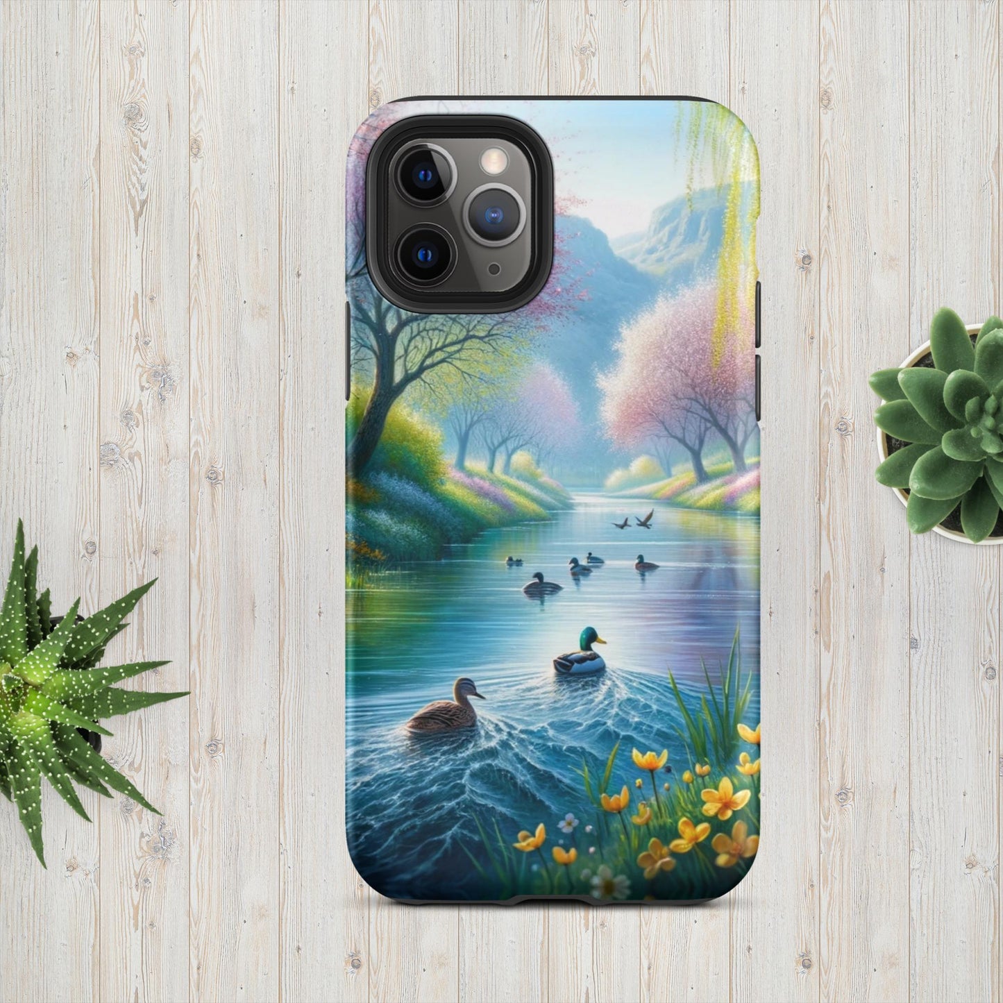 The Hologram Hook Up Matte / iPhone 11 Pro Duck's Haven Tough Case for iPhone®