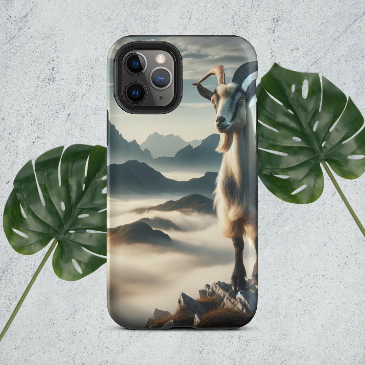 The Hologram Hook Up Matte / iPhone 11 Pro Goat Tough Case for iPhone®