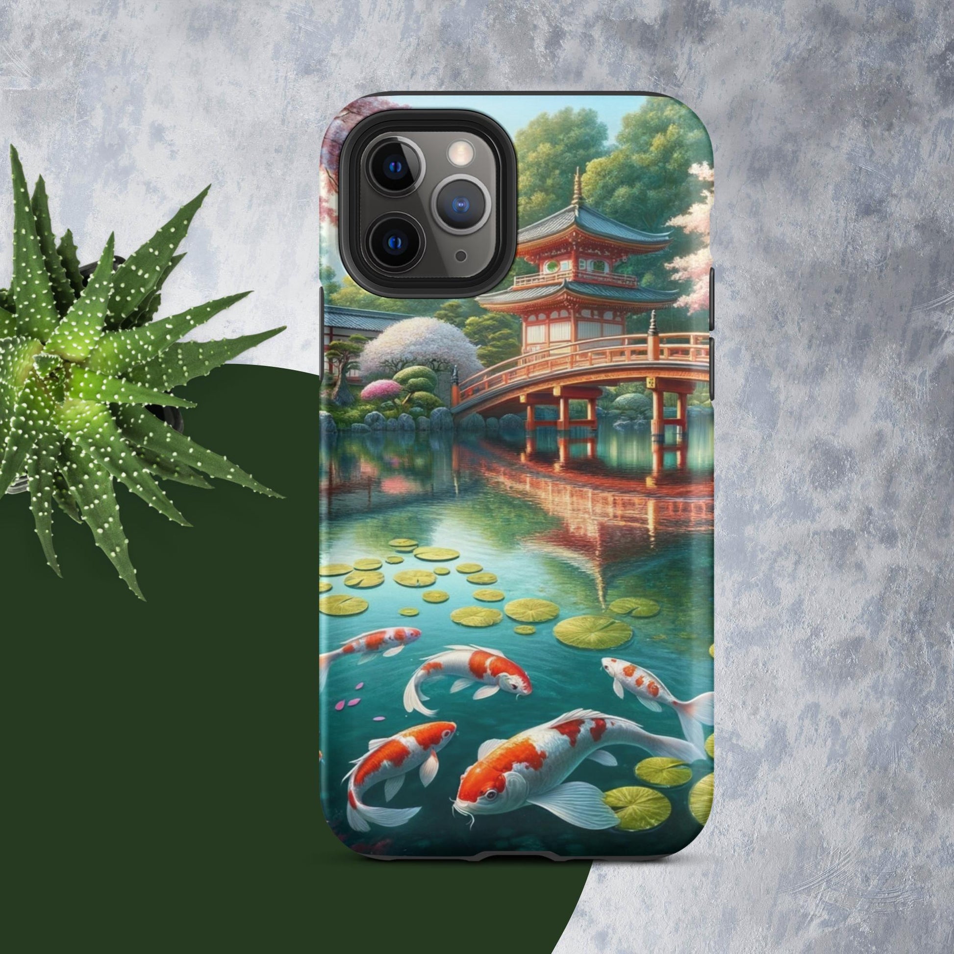 The Hologram Hook Up Matte / iPhone 11 Pro Koi Paradise Tough Case for iPhone®