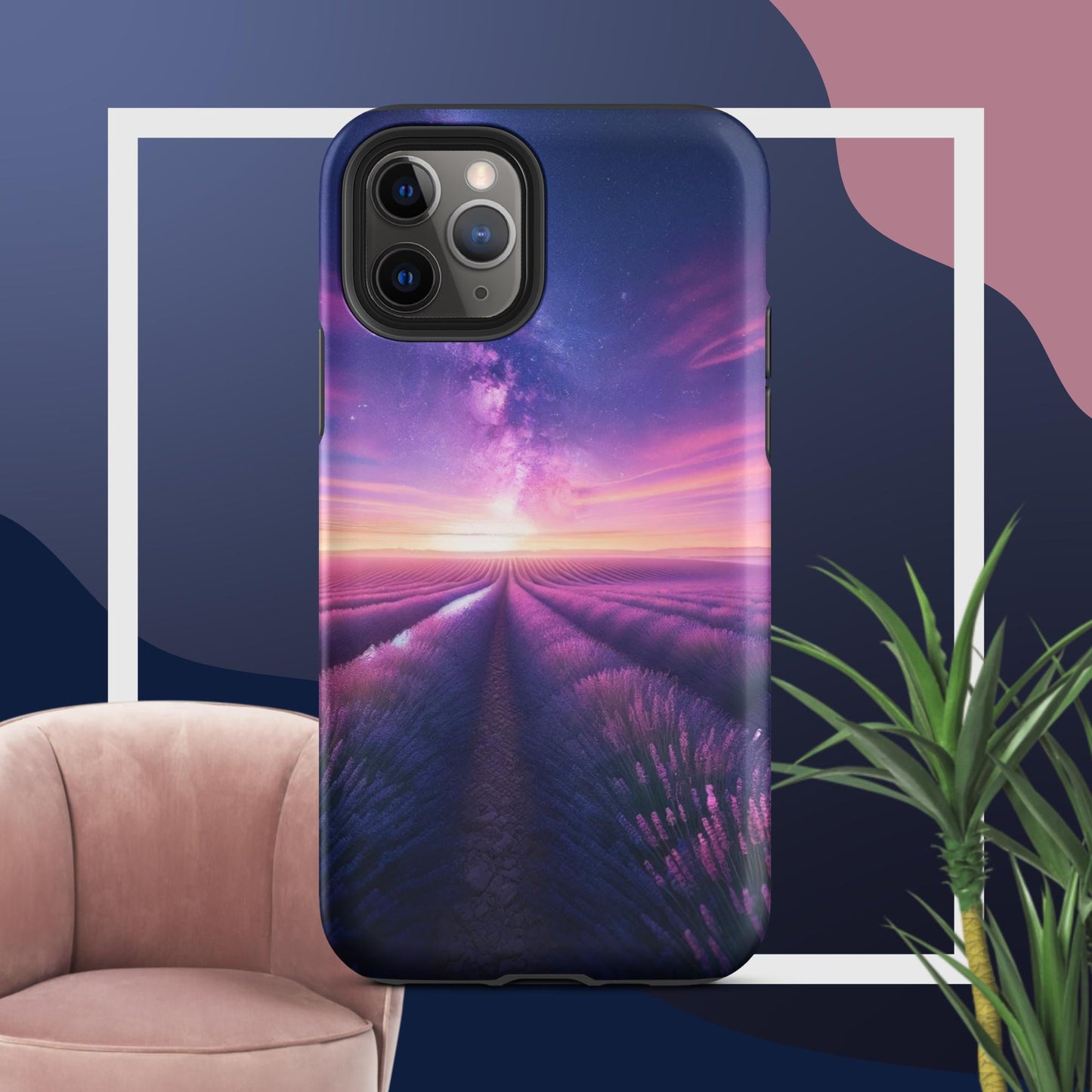 The Hologram Hook Up Matte / iPhone 11 Pro Lavender Fields Forever Tough Case for iPhone®