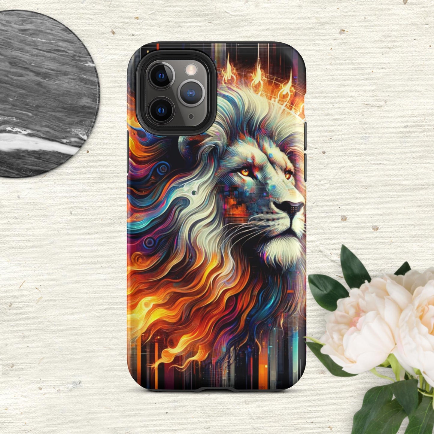 The Hologram Hook Up Matte / iPhone 11 Pro Leo Tough Case for iPhone®