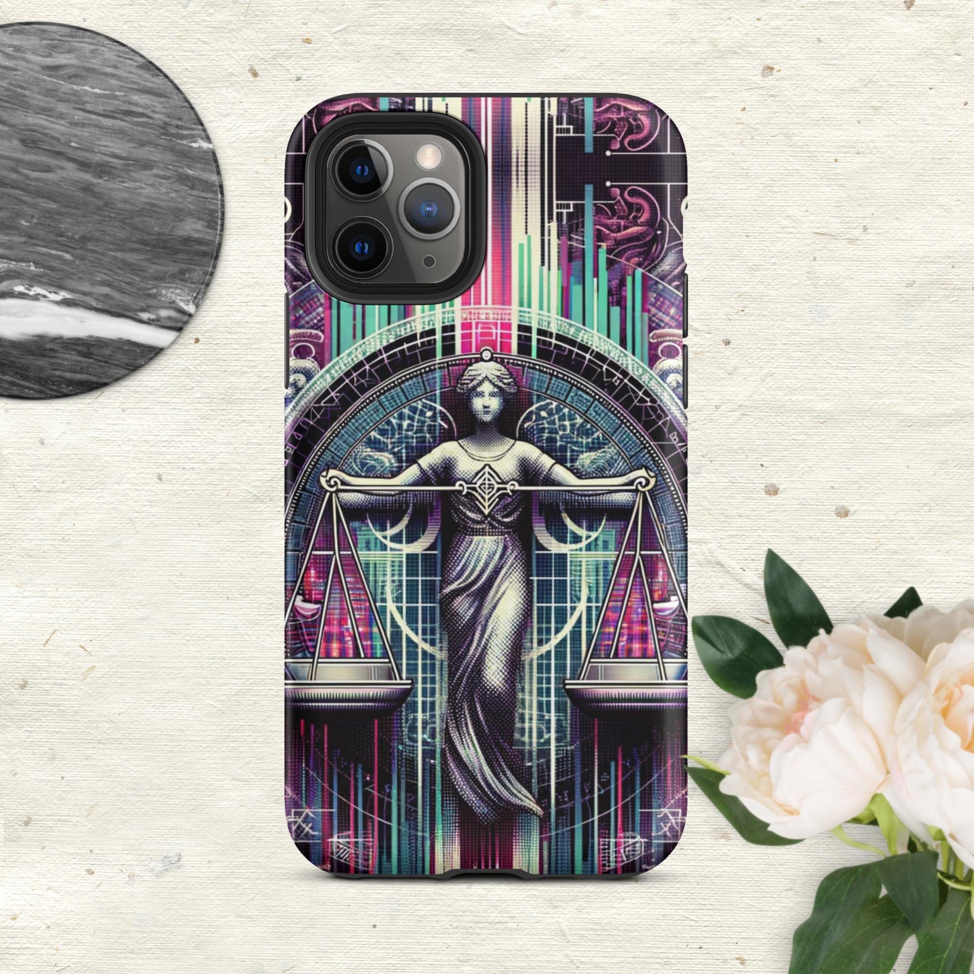 The Hologram Hook Up Matte / iPhone 11 Pro Libra Tough Case for iPhone®