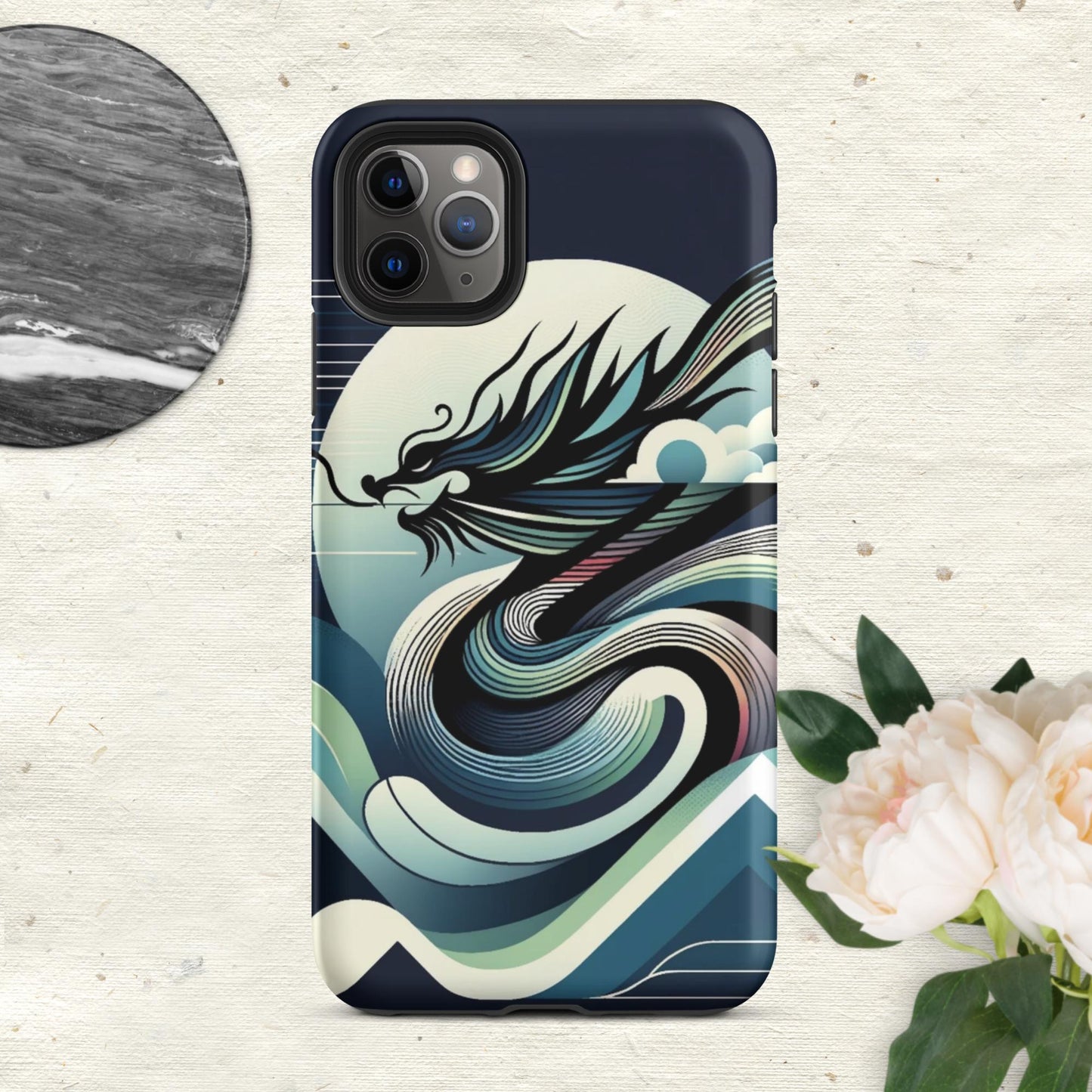 The Hologram Hook Up Matte / iPhone 11 Pro Max Dragon Icon Tough Case for iPhone®