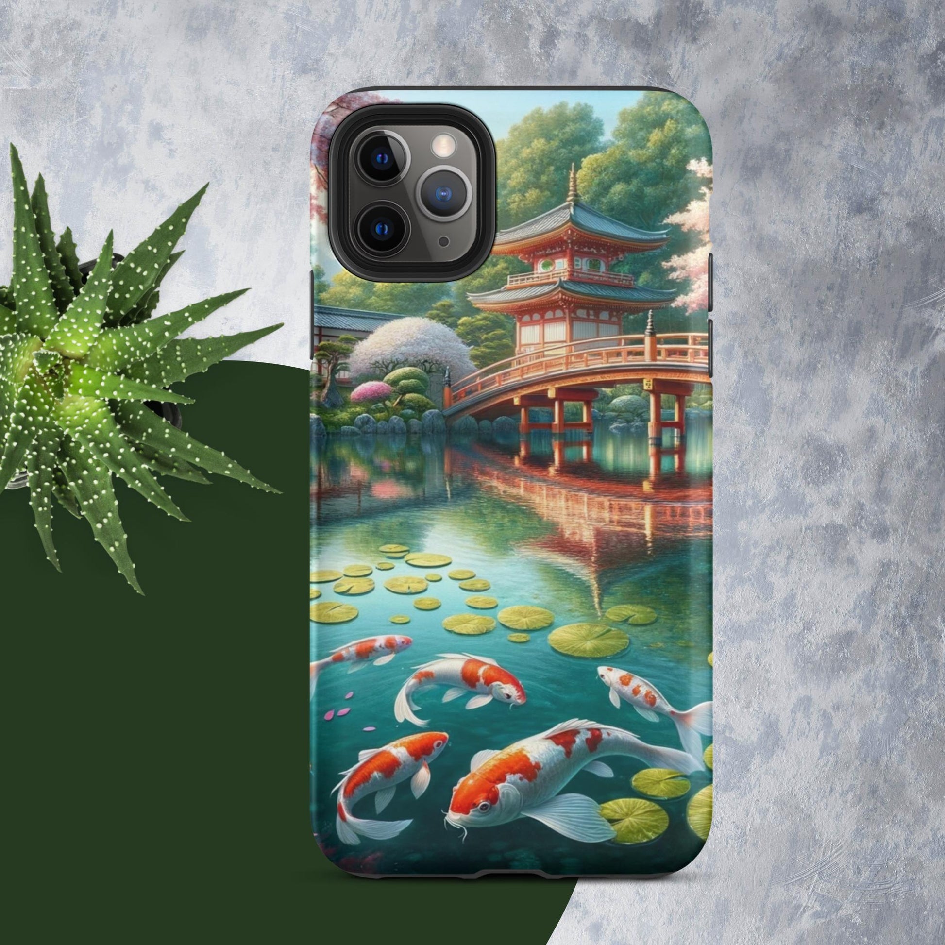 The Hologram Hook Up Matte / iPhone 11 Pro Max Koi Paradise Tough Case for iPhone®