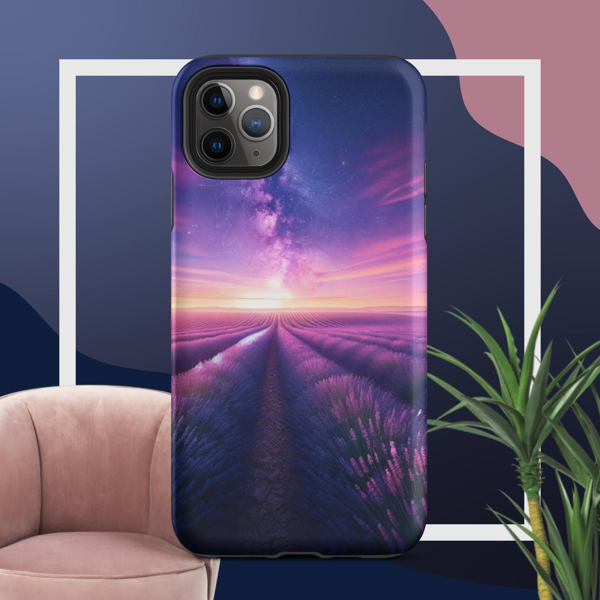 The Hologram Hook Up Matte / iPhone 11 Pro Max Lavender Fields Forever Tough Case for iPhone®