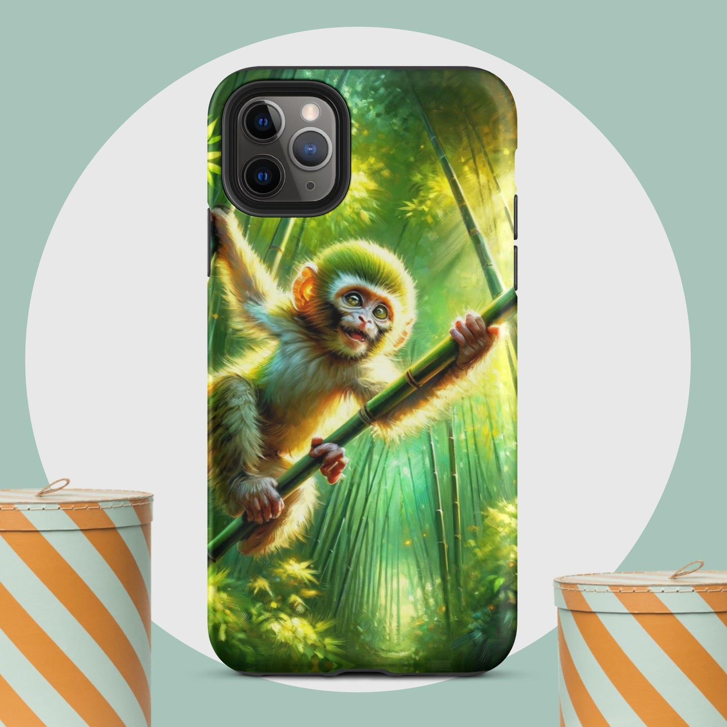 The Hologram Hook Up Matte / iPhone 11 Pro Max Monkey Tough Case for iPhone®