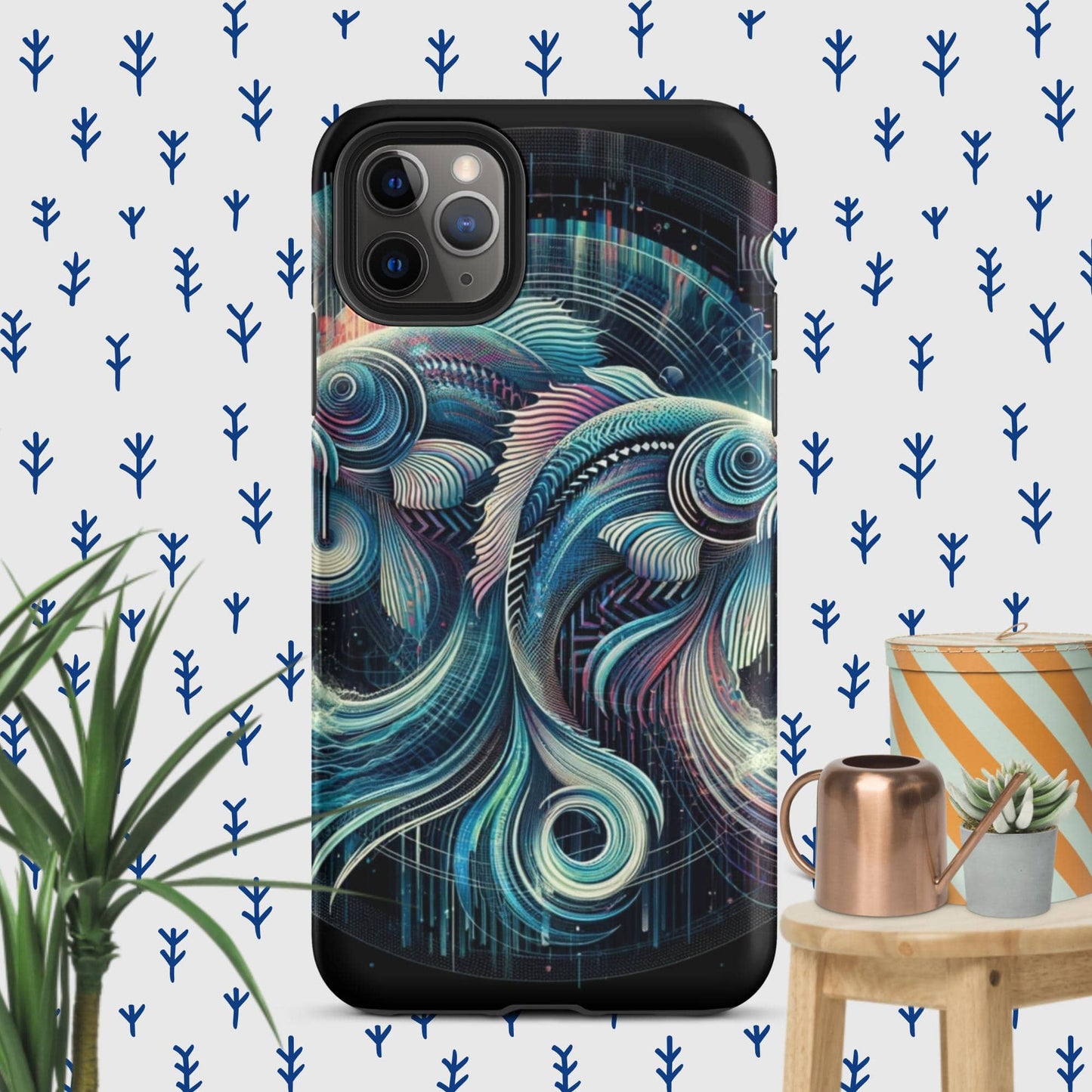 The Hologram Hook Up Matte / iPhone 11 Pro Max Pisces Tough Case for iPhone®