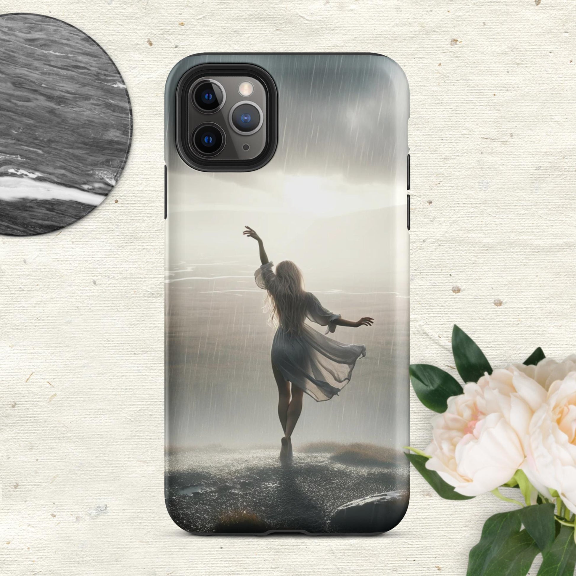 The Hologram Hook Up Matte / iPhone 11 Pro Max Rain Blessing Tough Case for iPhone®