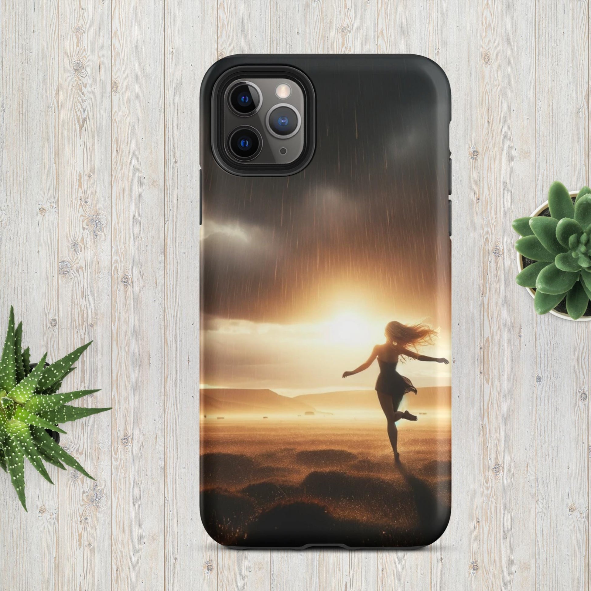 The Hologram Hook Up Matte / iPhone 11 Pro Max Rain Dancer Tough Case for iPhone®