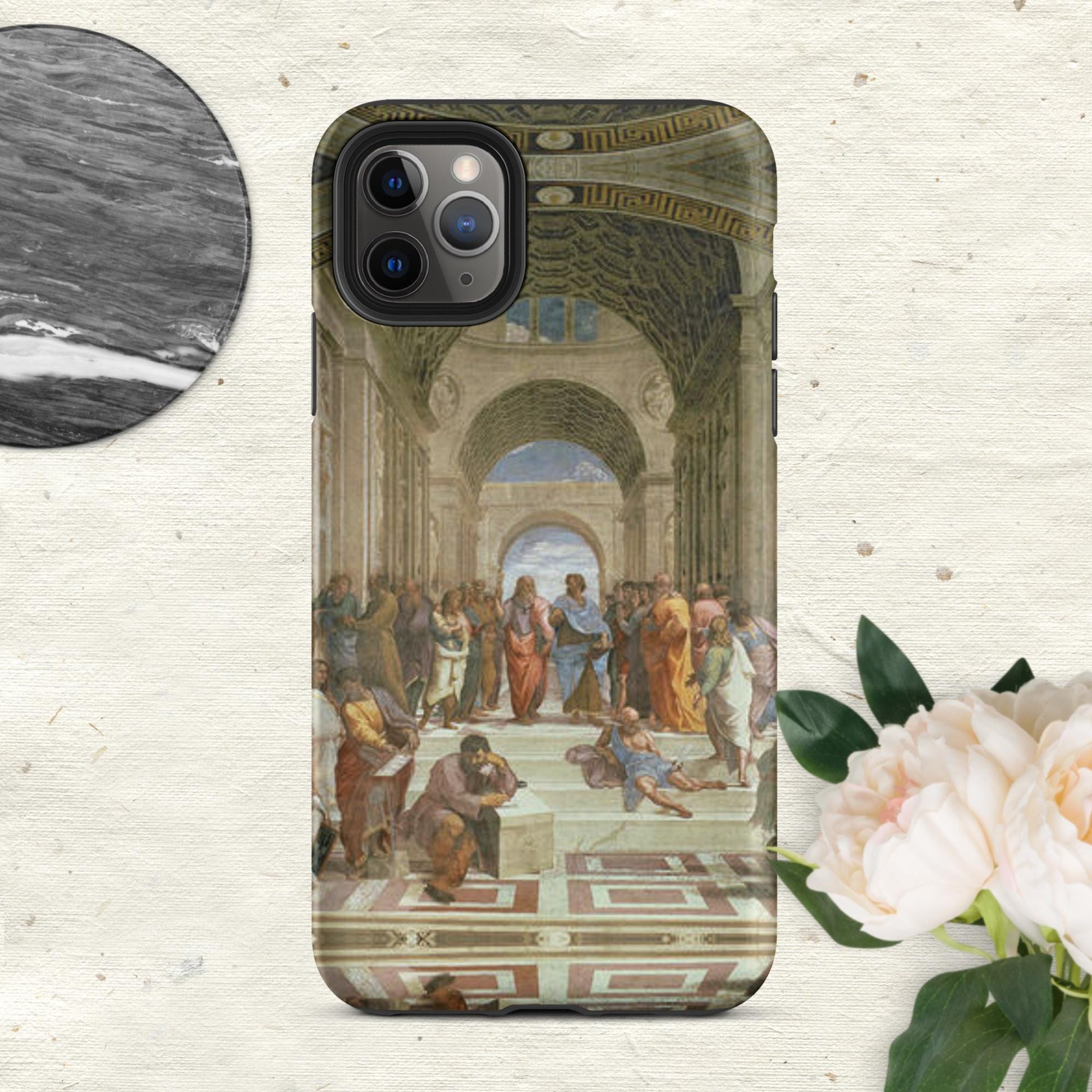The Hologram Hook Up Matte / iPhone 11 Pro Max Reflections of Athens Tough Case for iPhone®