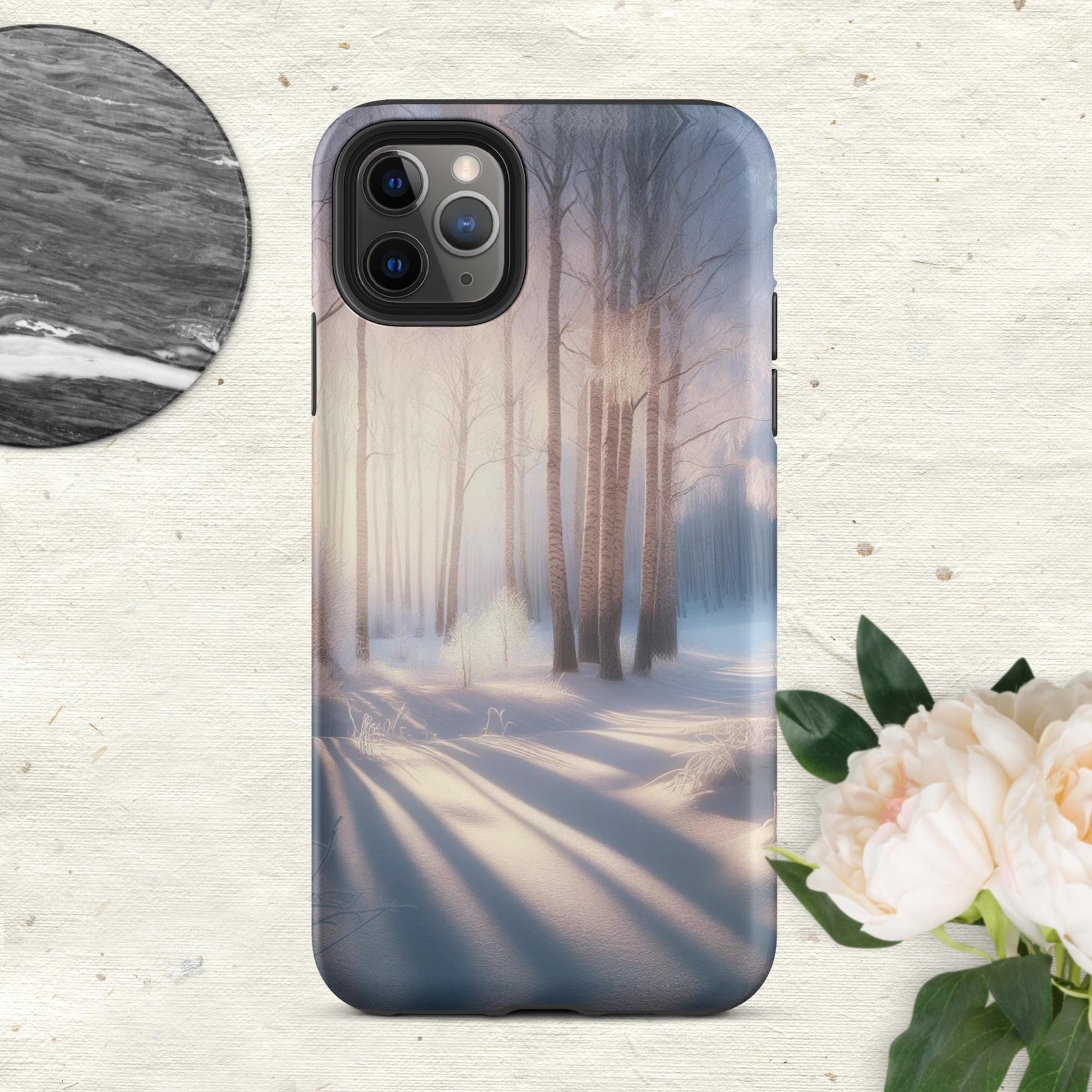 The Hologram Hook Up Matte / iPhone 11 Pro Max Snowy Escapade Tough Case for iPhone®