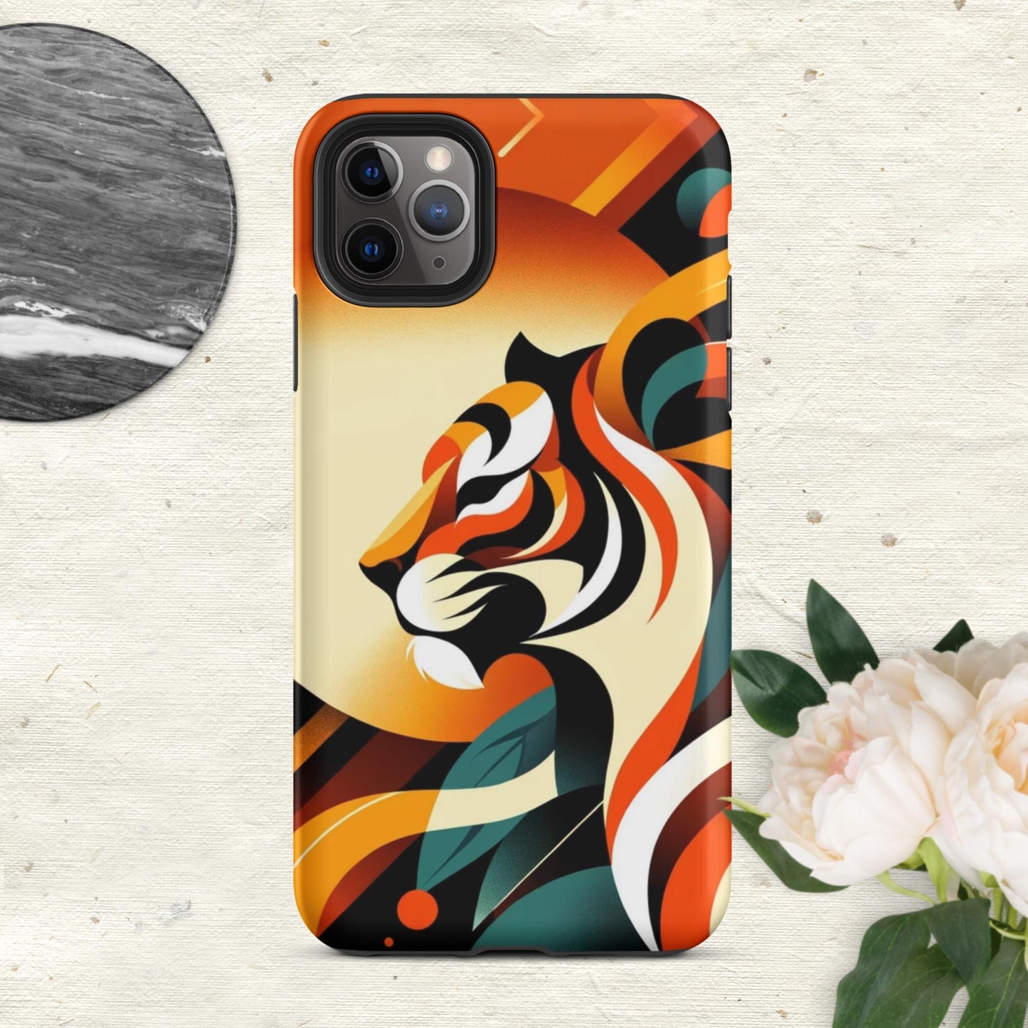 The Hologram Hook Up Matte / iPhone 11 Pro Max Tiger Icon Tough Case for iPhone®