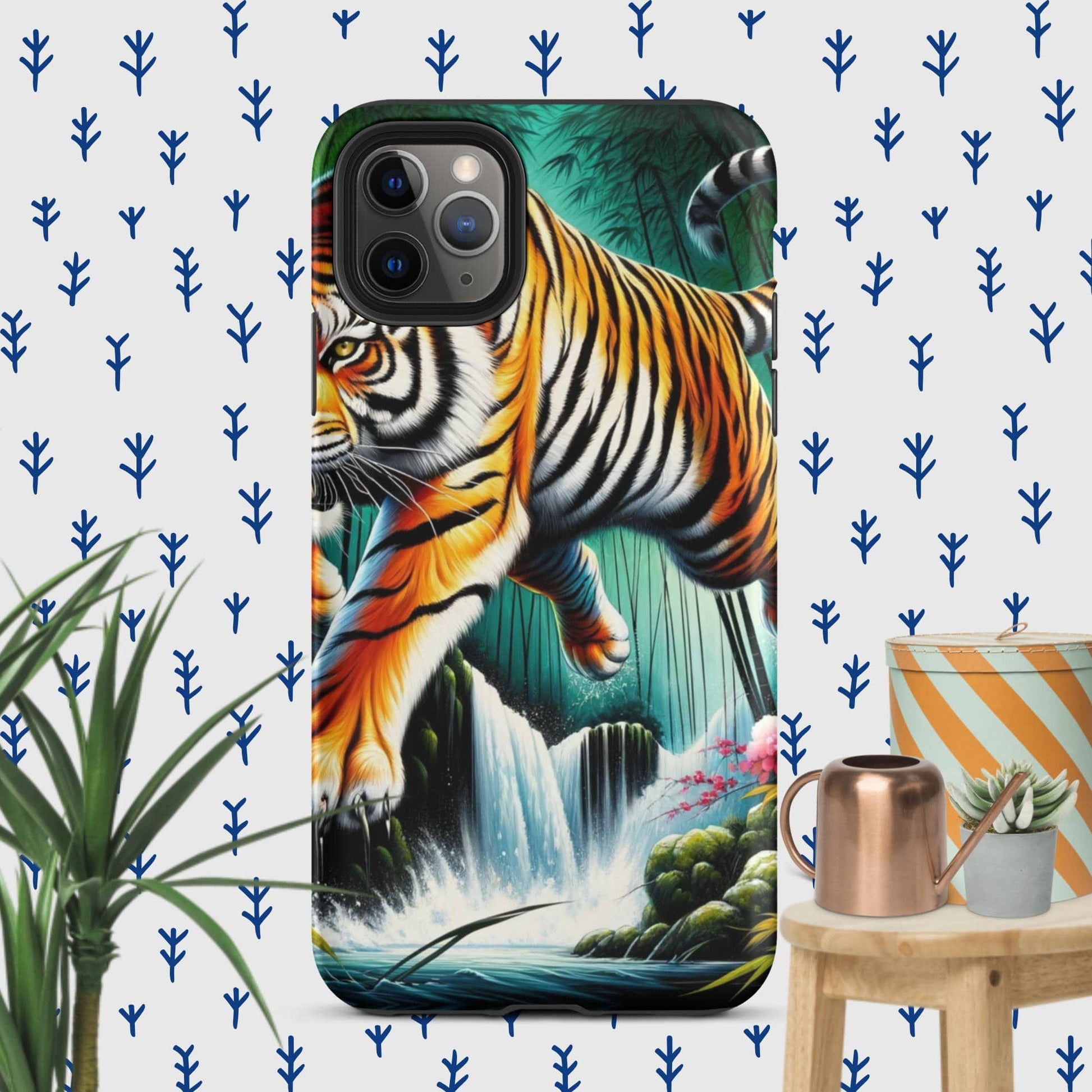 The Hologram Hook Up Matte / iPhone 11 Pro Max Tiger Tough Case for iPhone®