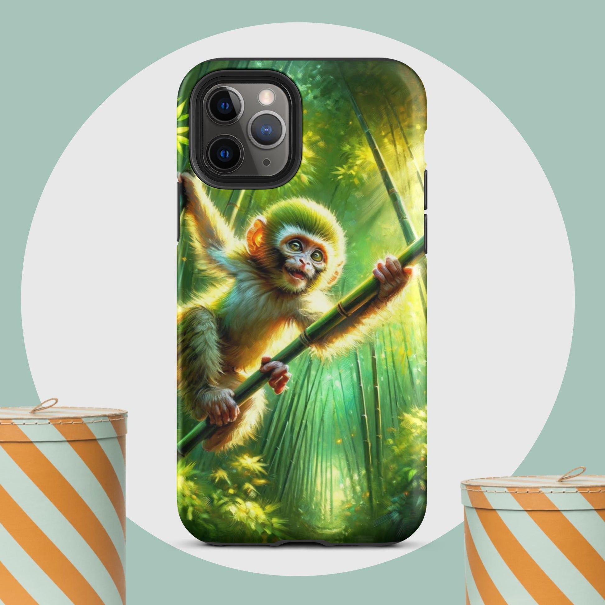 The Hologram Hook Up Matte / iPhone 11 Pro Monkey Tough Case for iPhone®