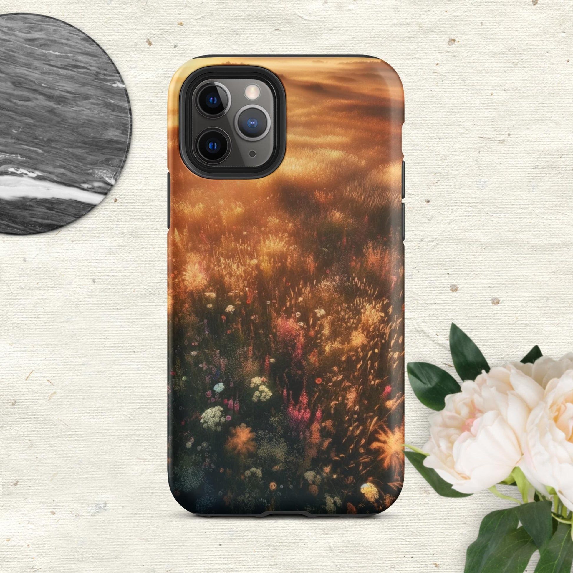 The Hologram Hook Up Matte / iPhone 11 Pro Morning Meadows Tough Case for iPhone®