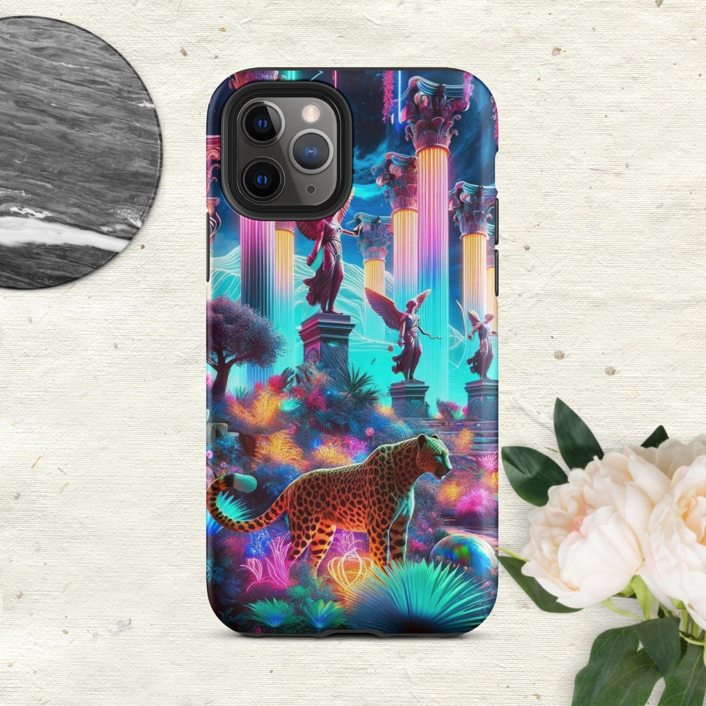 The Hologram Hook Up Matte / iPhone 11 Pro Neon Wonder Tough Case for iPhone®