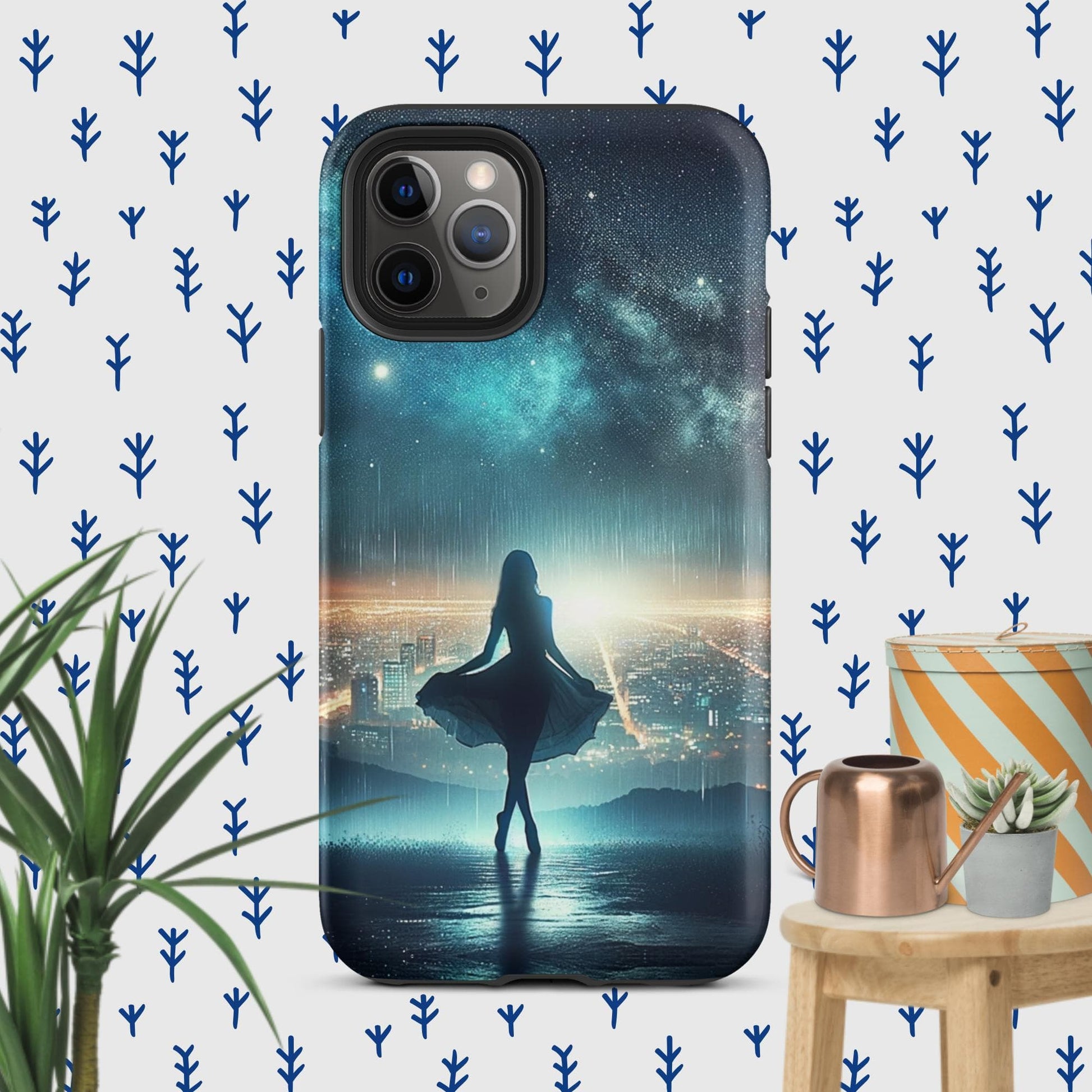 The Hologram Hook Up Matte / iPhone 11 Pro Night Dance Tough Case for iPhone®