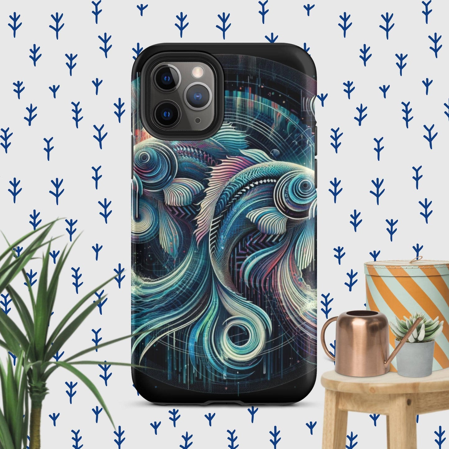 The Hologram Hook Up Matte / iPhone 11 Pro Pisces Tough Case for iPhone®