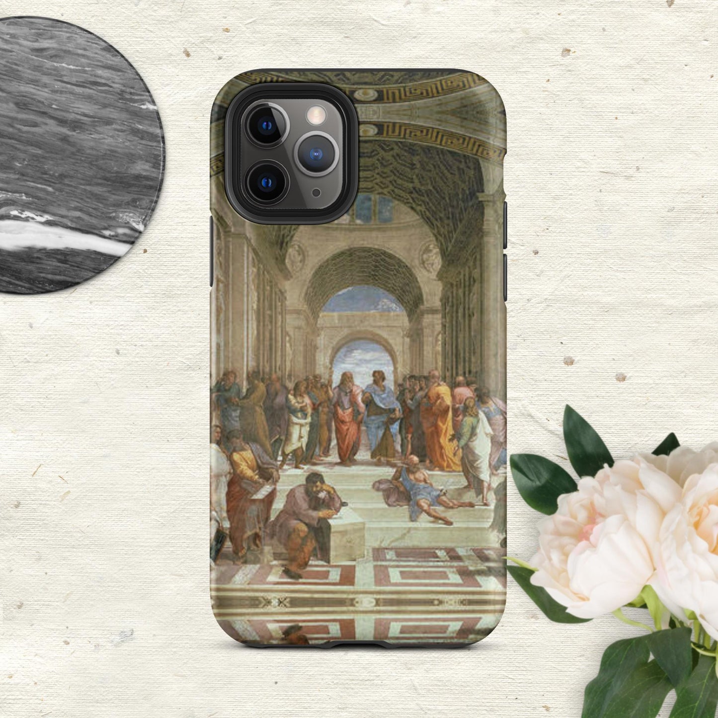 The Hologram Hook Up Matte / iPhone 11 Pro Reflections of Athens Tough Case for iPhone®
