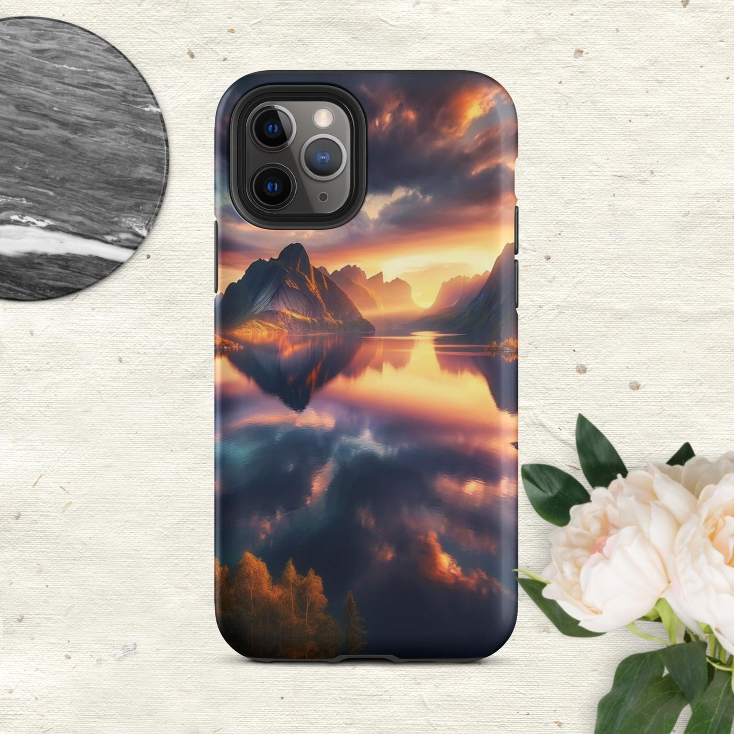 The Hologram Hook Up Matte / iPhone 11 Pro Rivers of Reflection Tough Case for iPhone®