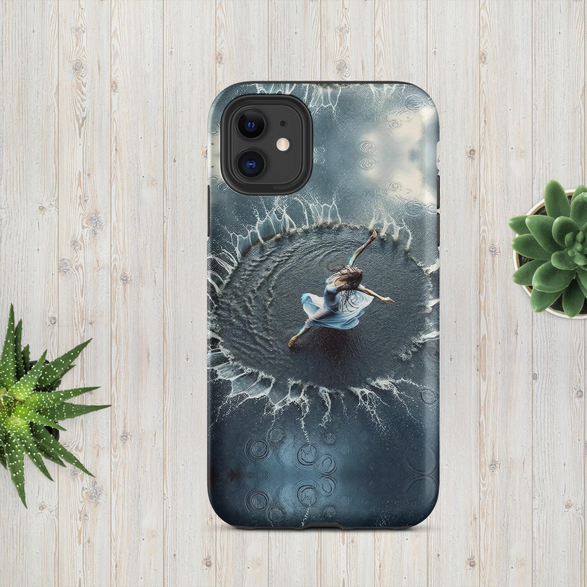 The Hologram Hook Up Matte / iPhone 11 Puddle Dance Tough Case for iPhone®