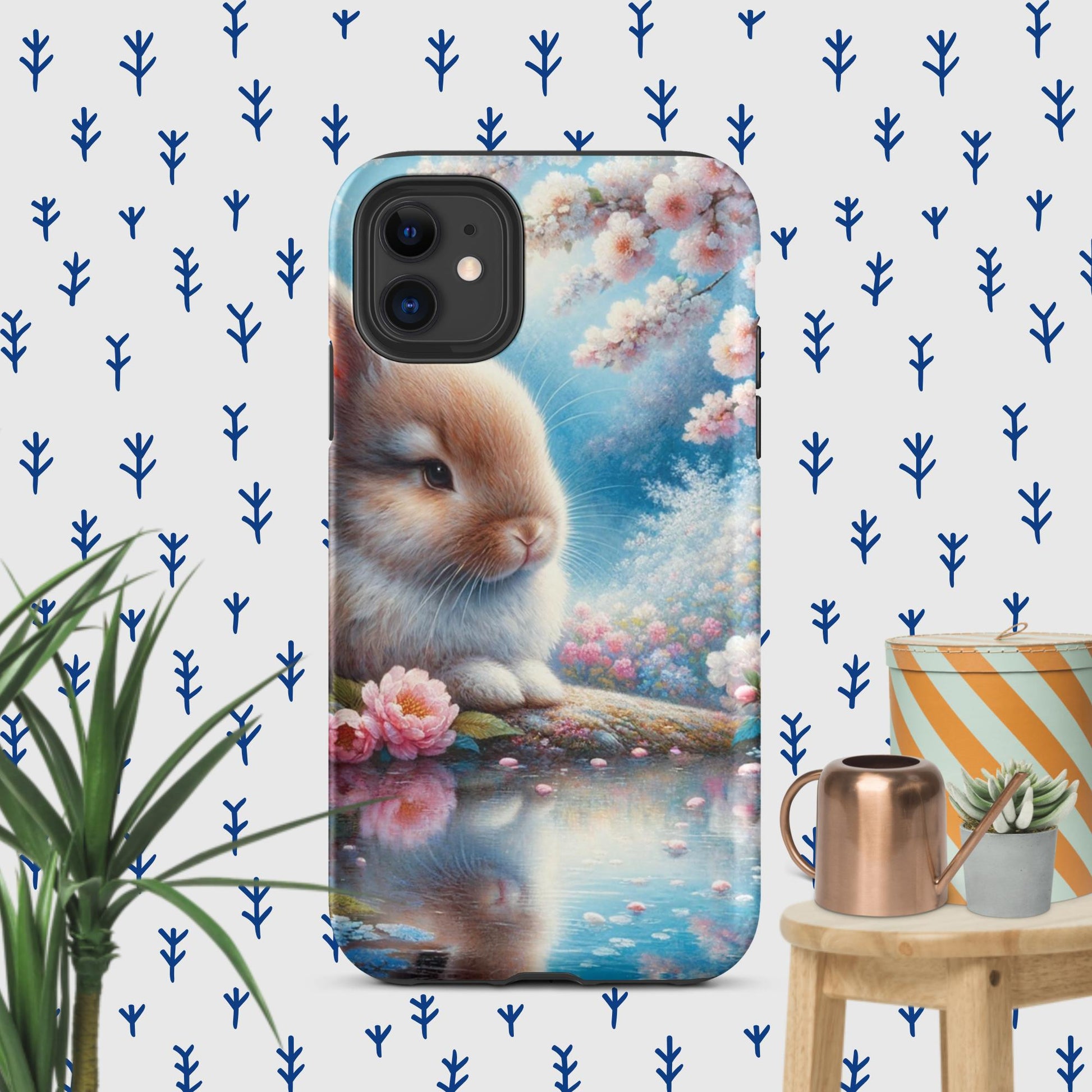 The Hologram Hook Up Matte / iPhone 11 Rabbit Tough Case for iPhone®