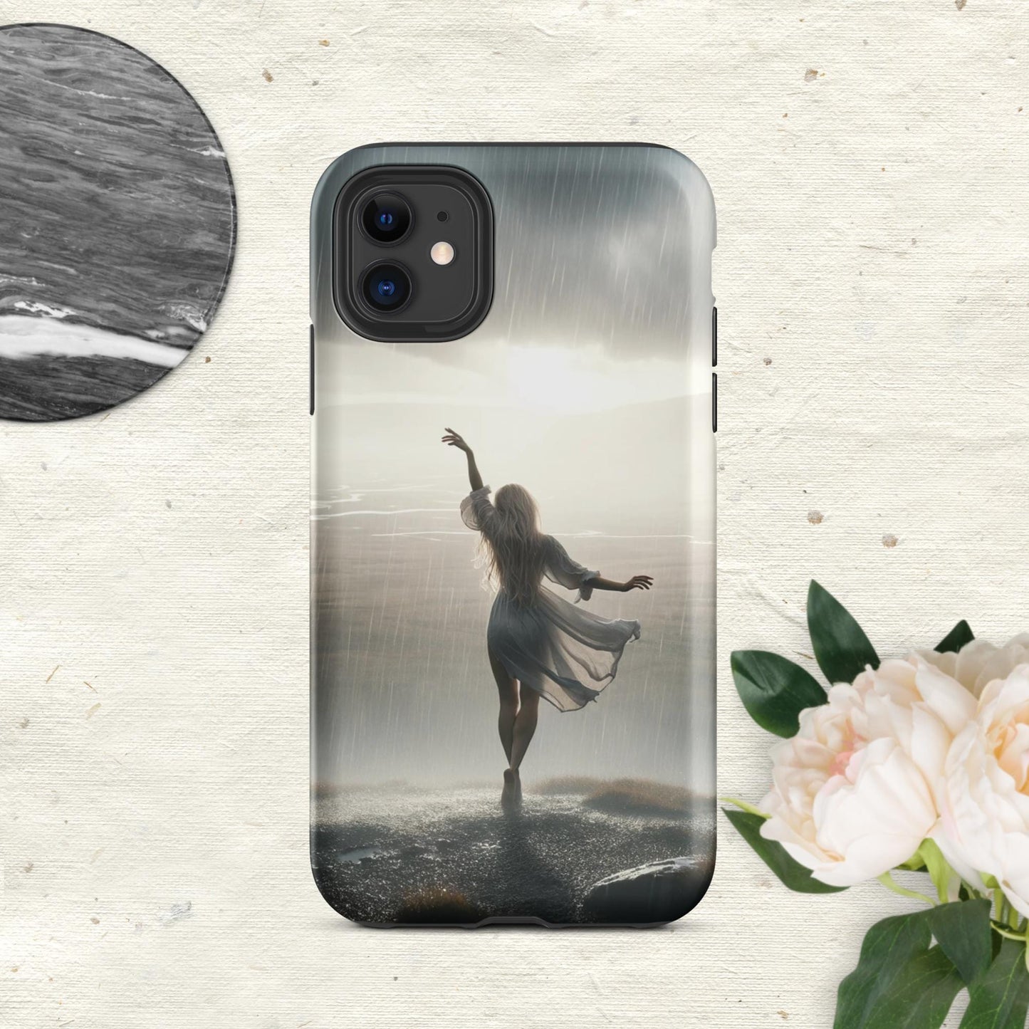The Hologram Hook Up Matte / iPhone 11 Rain Blessing Tough Case for iPhone®