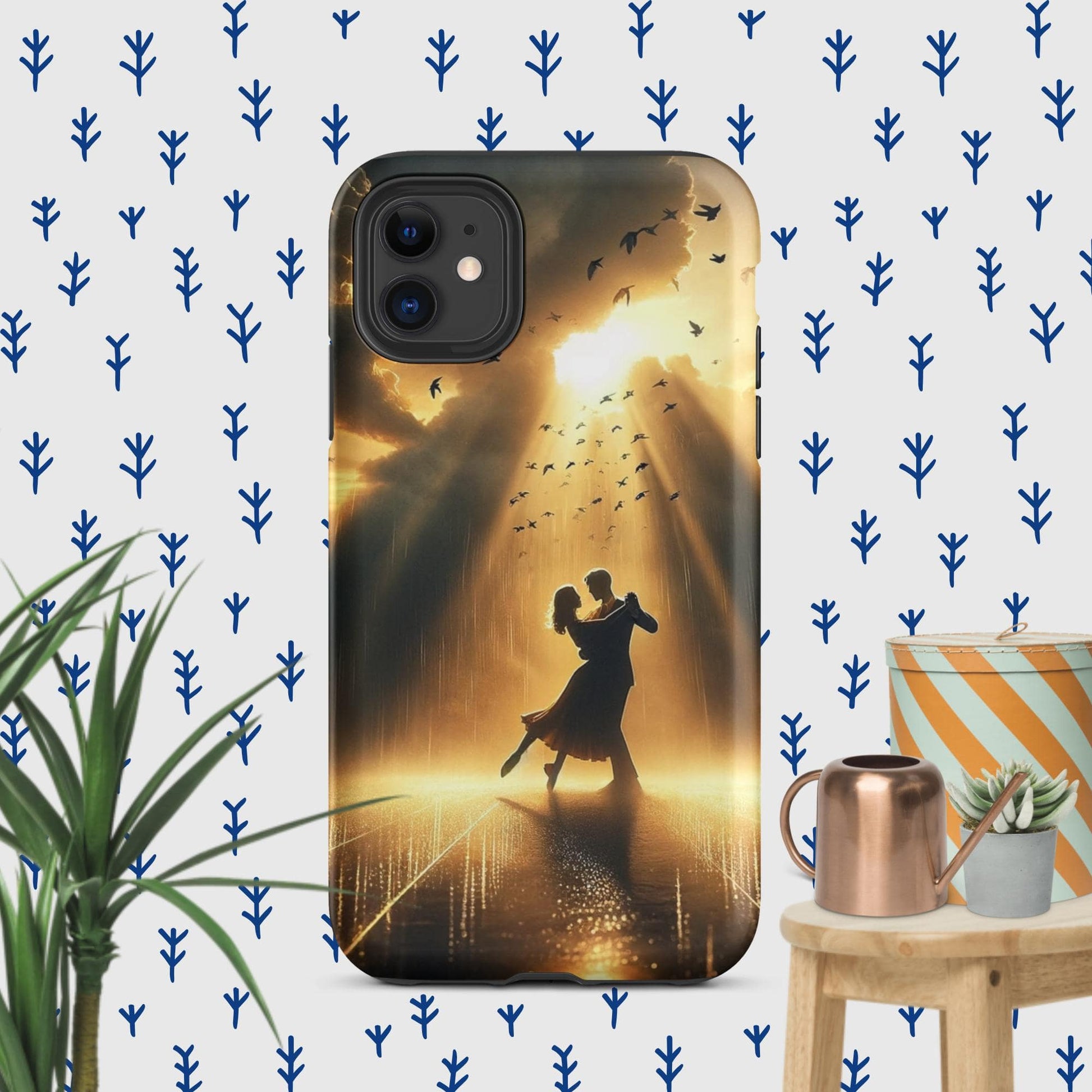 The Hologram Hook Up Matte / iPhone 11 Rain Dance Tough Case for iPhone®
