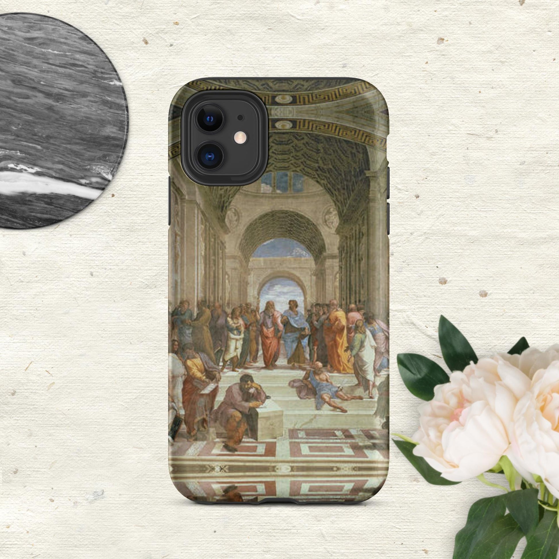 The Hologram Hook Up Matte / iPhone 11 Reflections of Athens Tough Case for iPhone®