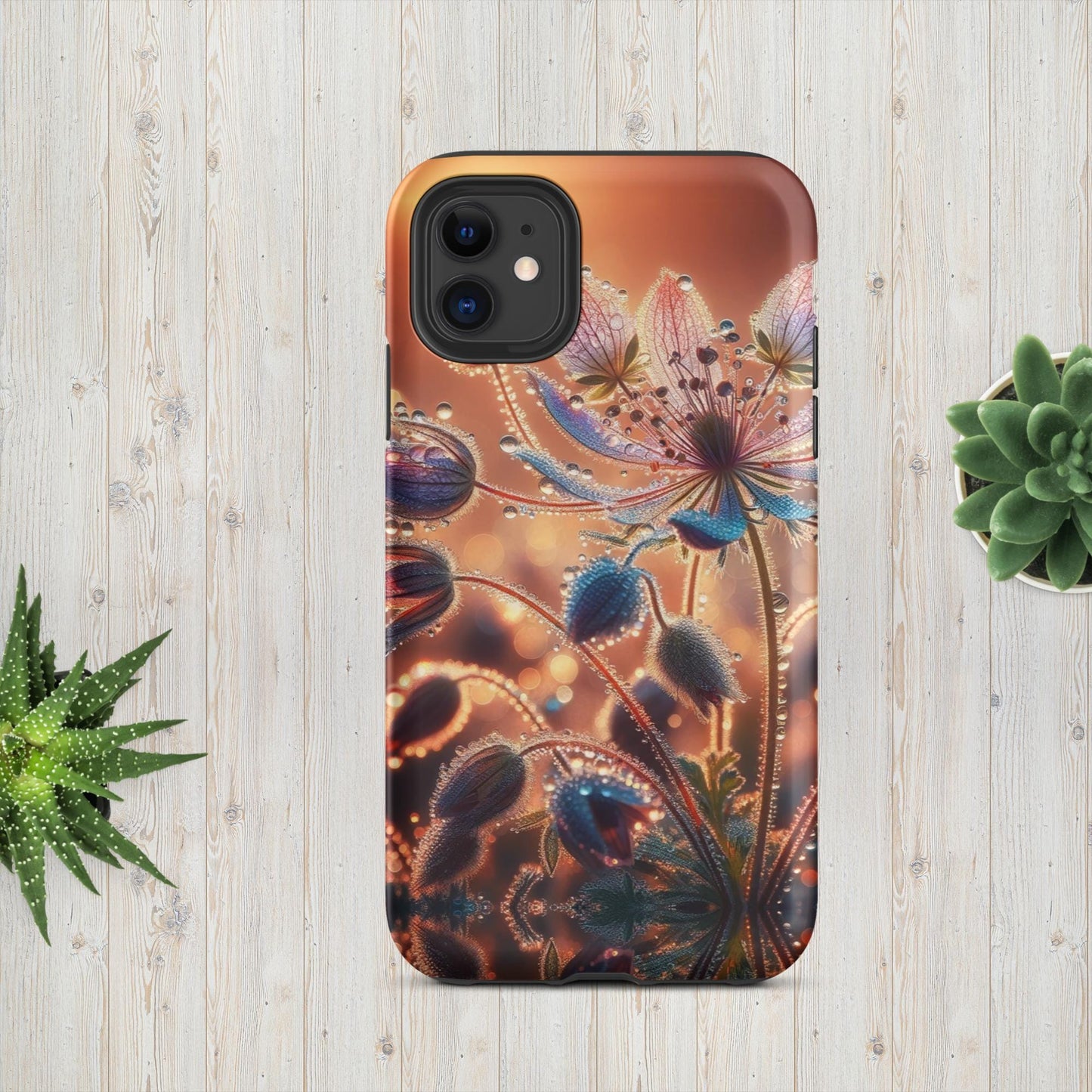 The Hologram Hook Up Matte / iPhone 11 Wild Flower Tough Case for iPhone®