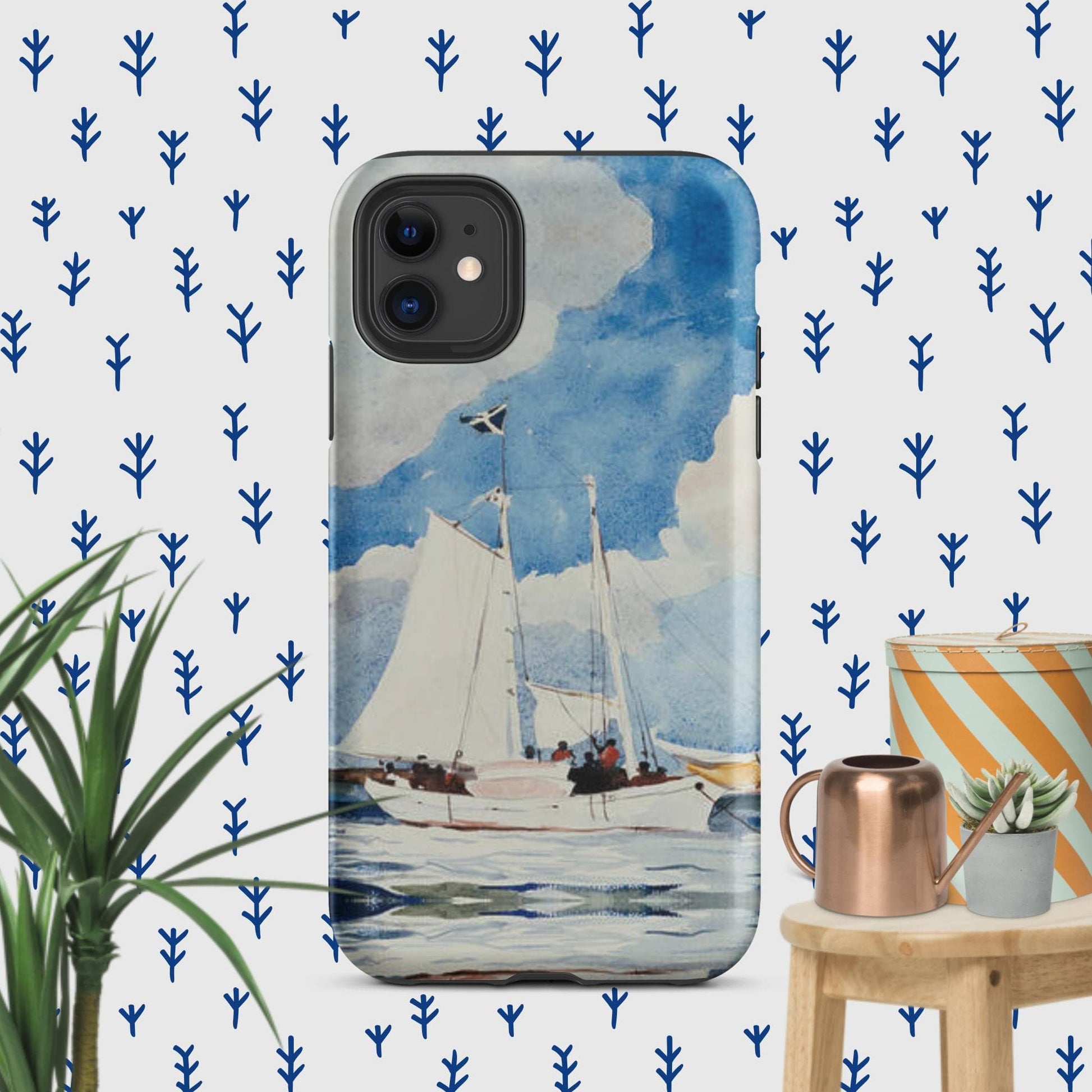 The Hologram Hook Up Matte / iPhone 11 Winslow's Schooner Tough Case for iPhone®