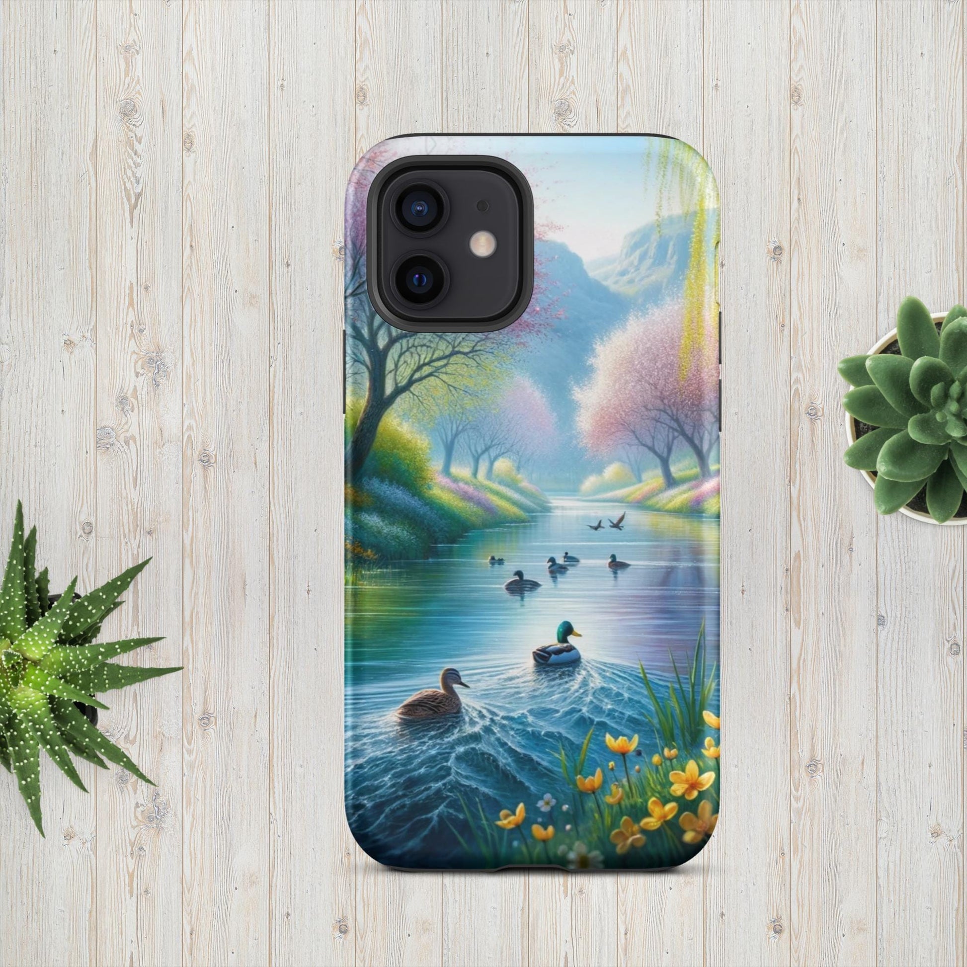 The Hologram Hook Up Matte / iPhone 12 Duck's Haven Tough Case for iPhone®