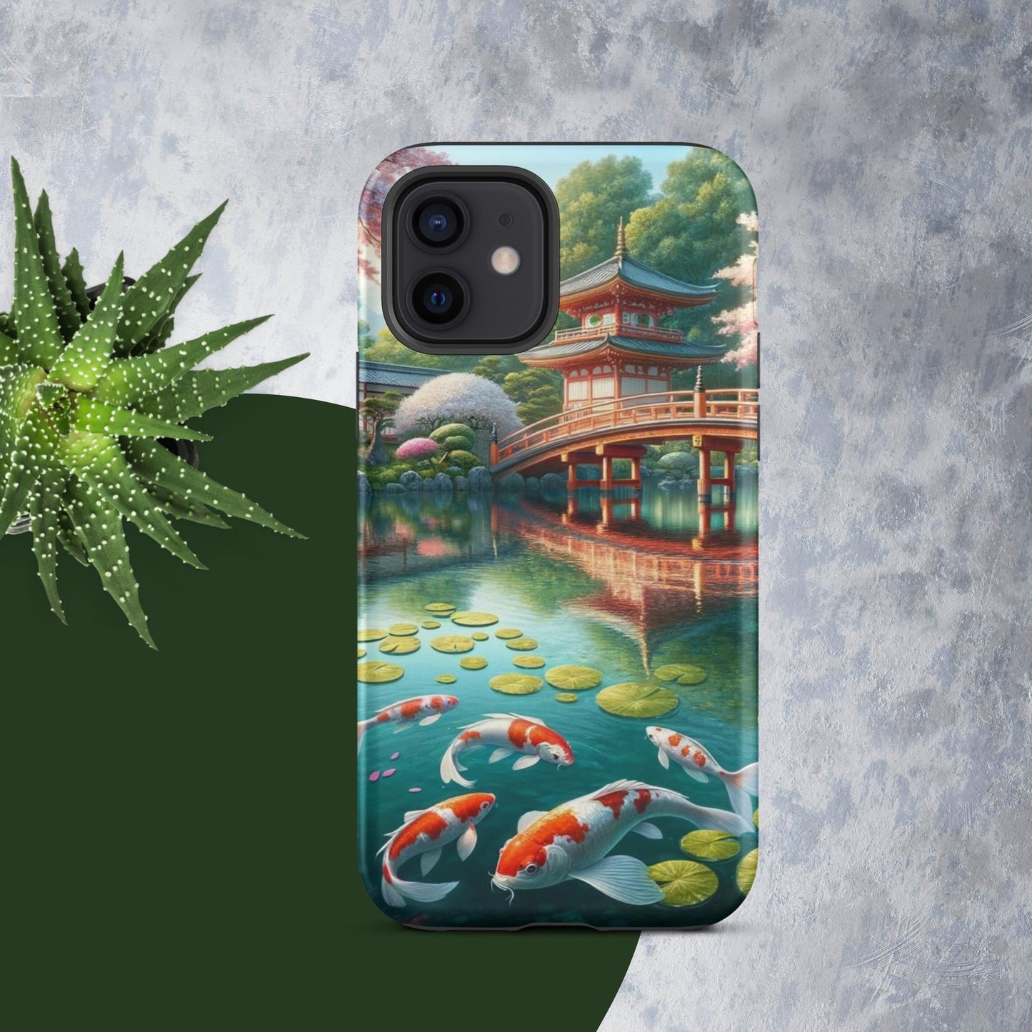 The Hologram Hook Up Matte / iPhone 12 Koi Paradise Tough Case for iPhone®