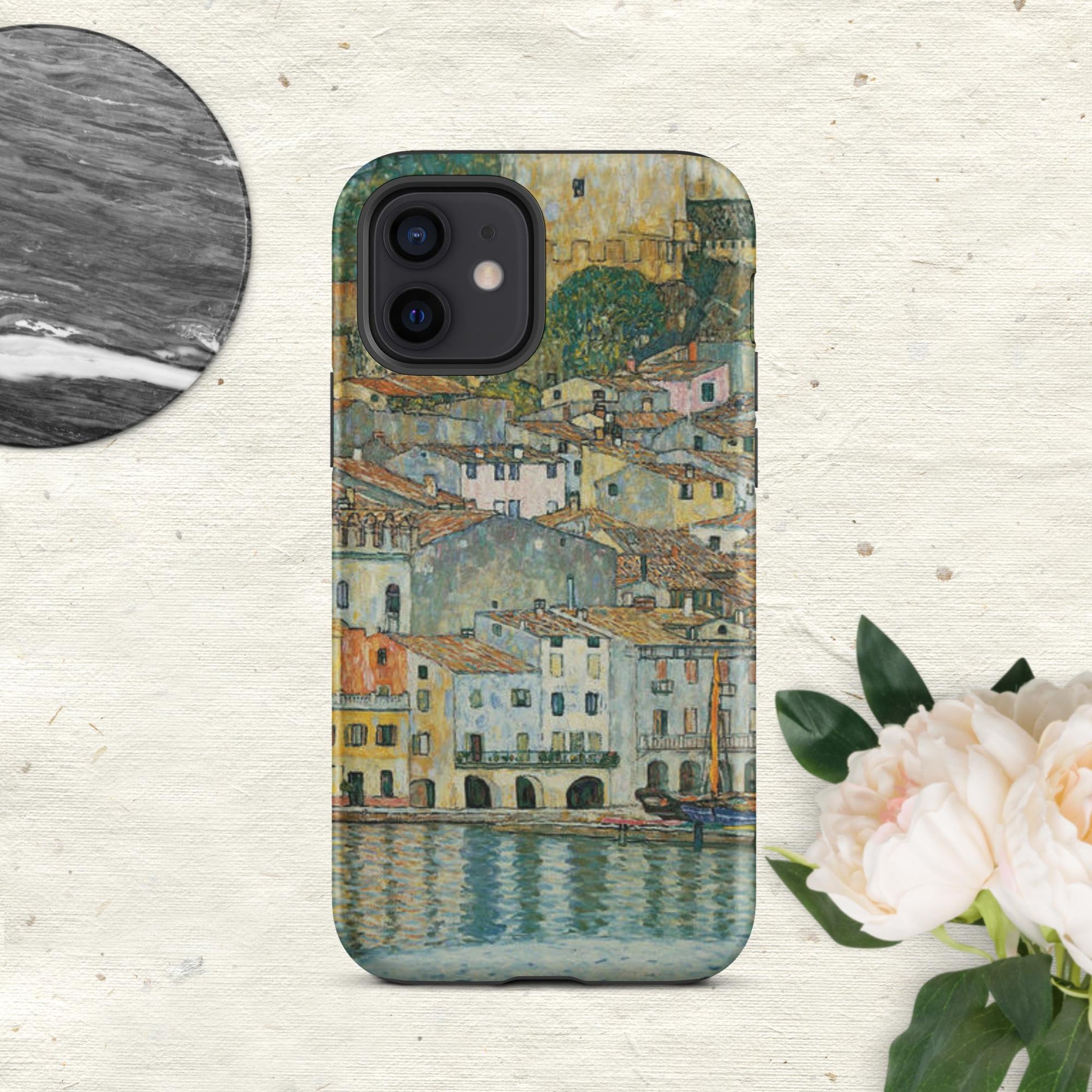 The Hologram Hook Up Matte / iPhone 12 Lake Garda Tough Case for iPhone®