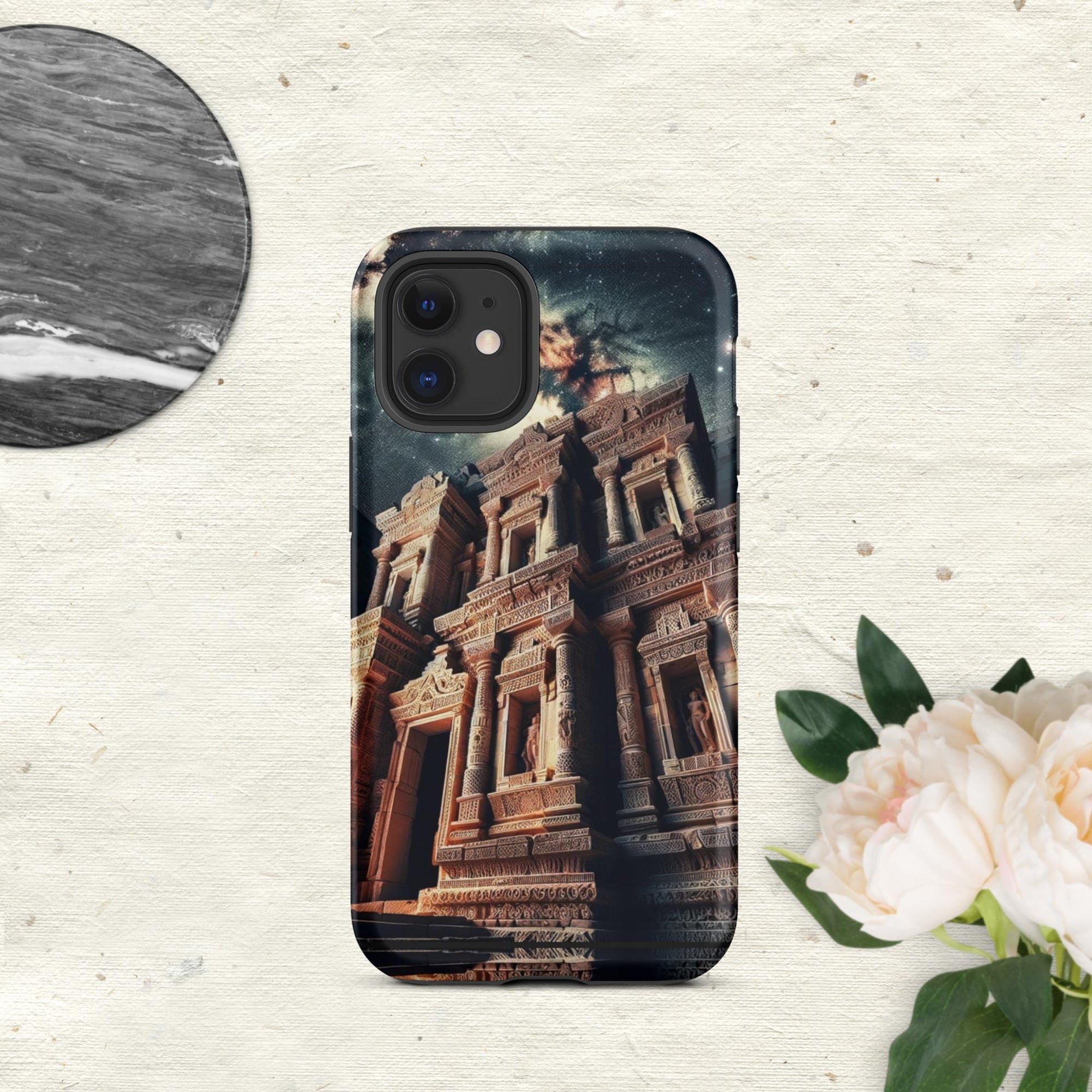 The Hologram Hook Up Matte / iPhone 12 mini Ancient Skies Tough Case for iPhone®