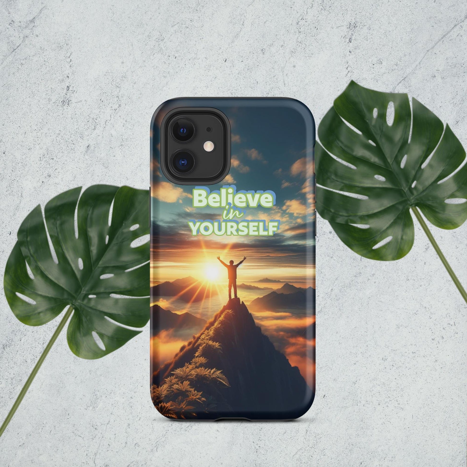Trendyguard Matte / iPhone 12 mini Believe In Yourself Tough Case for iPhone®