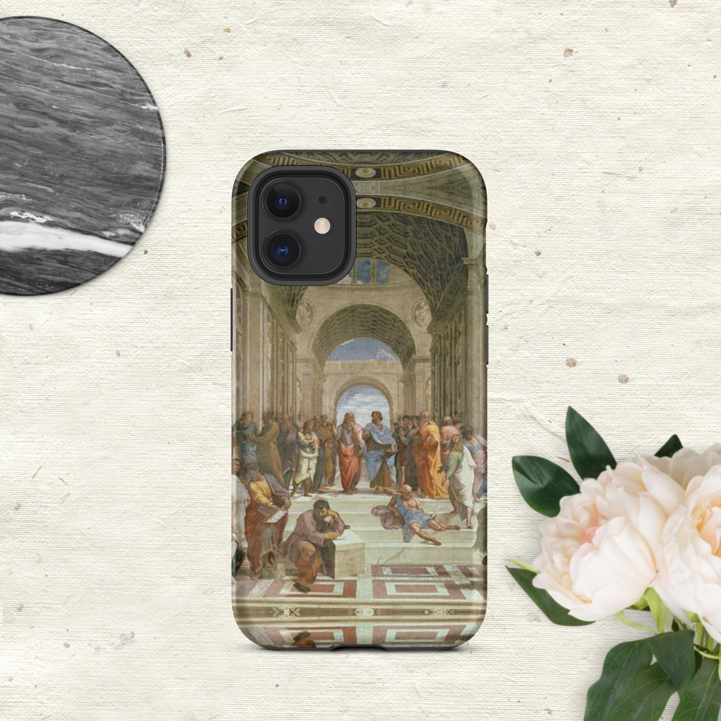 The Hologram Hook Up Matte / iPhone 12 mini Reflections of Athens Tough Case for iPhone®