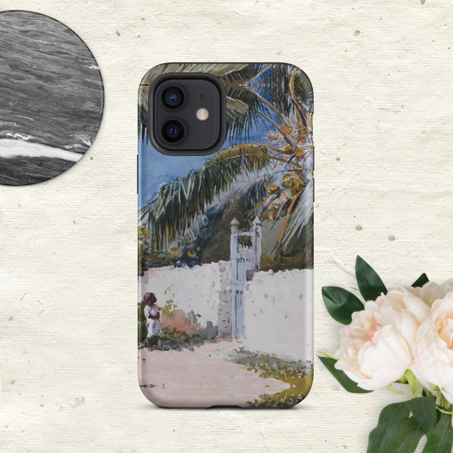 The Hologram Hook Up Matte / iPhone 12 Nassau Garden Tough Case for iPhone®