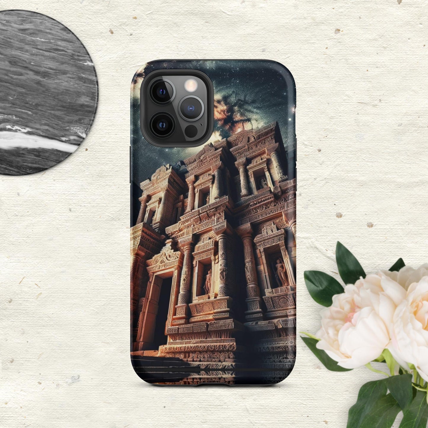 The Hologram Hook Up Matte / iPhone 12 Pro Ancient Skies Tough Case for iPhone®