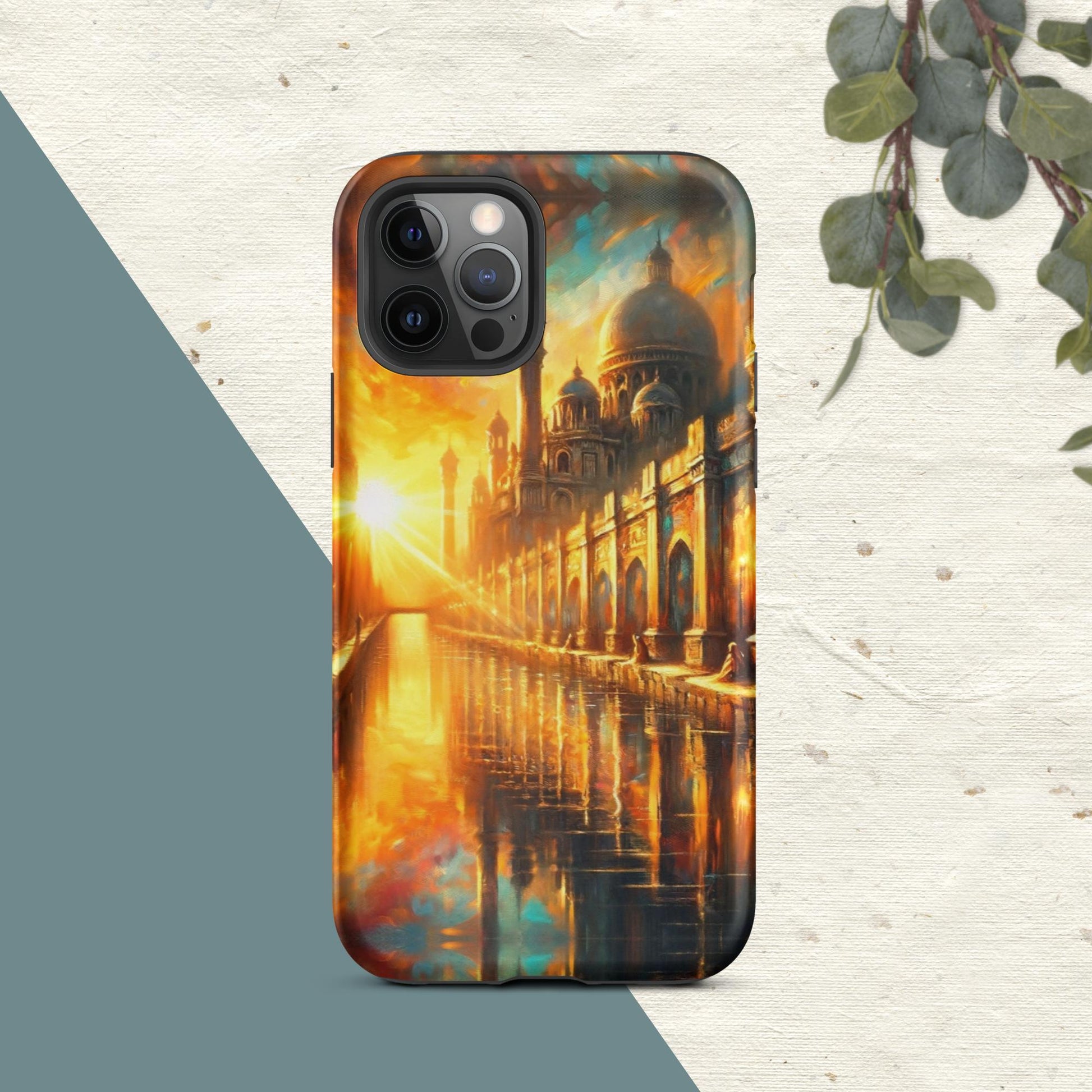 The Hologram Hook Up Matte / iPhone 12 Pro Ancient Trade Tough Case for iPhone®