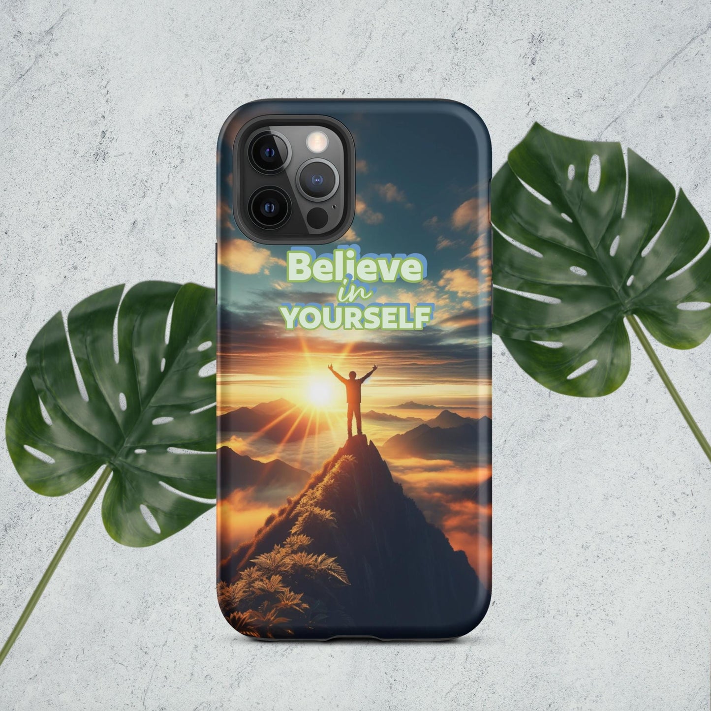 Trendyguard Matte / iPhone 12 Pro Believe In Yourself Tough Case for iPhone®