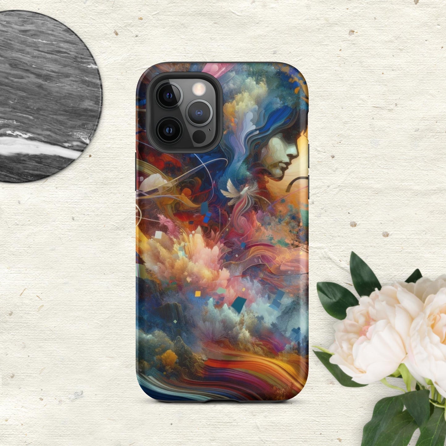 The Hologram Hook Up Matte / iPhone 12 Pro Blossoming Mind Tough Case for iPhone®