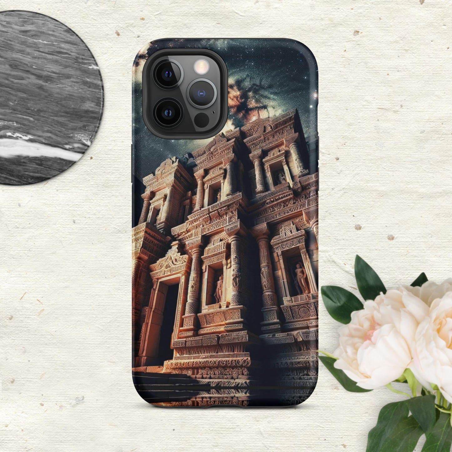 The Hologram Hook Up Matte / iPhone 12 Pro Max Ancient Skies Tough Case for iPhone®