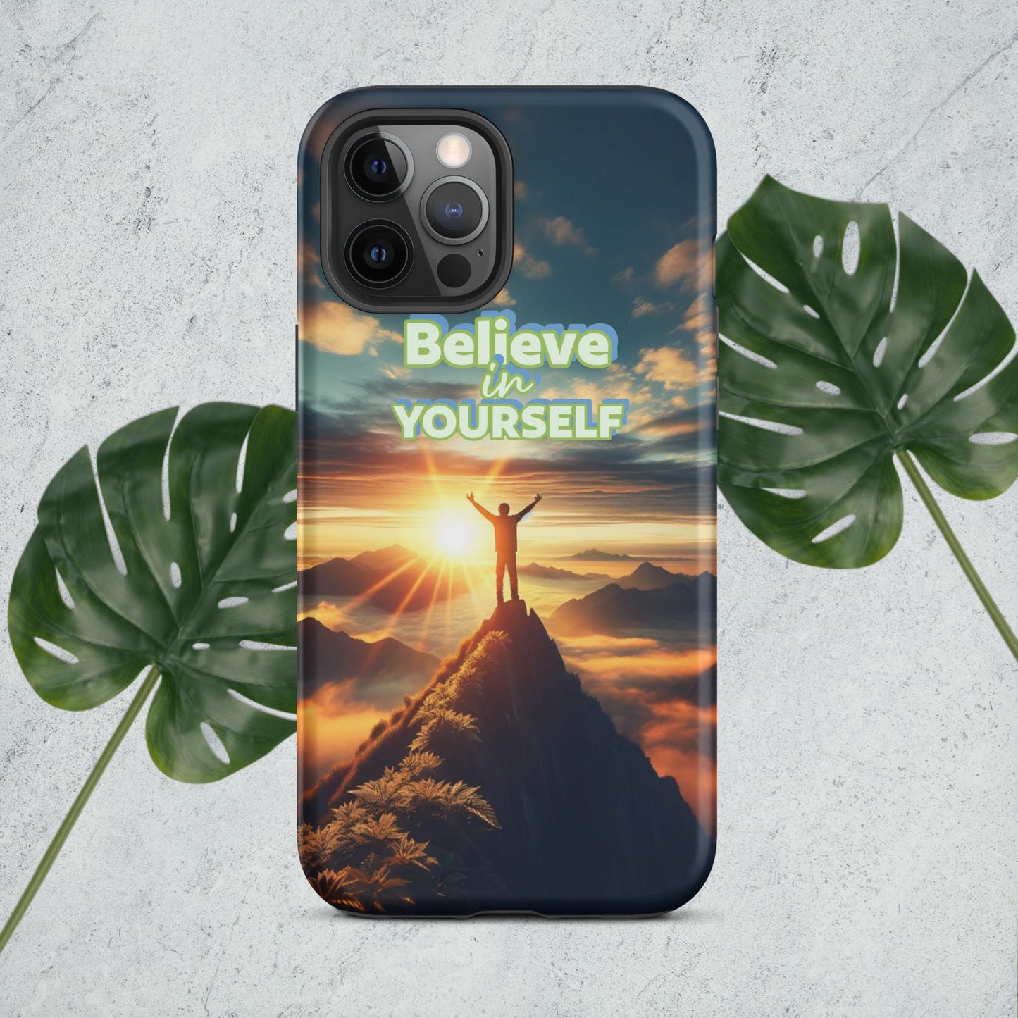 Trendyguard Matte / iPhone 12 Pro Max Believe In Yourself Tough Case for iPhone®