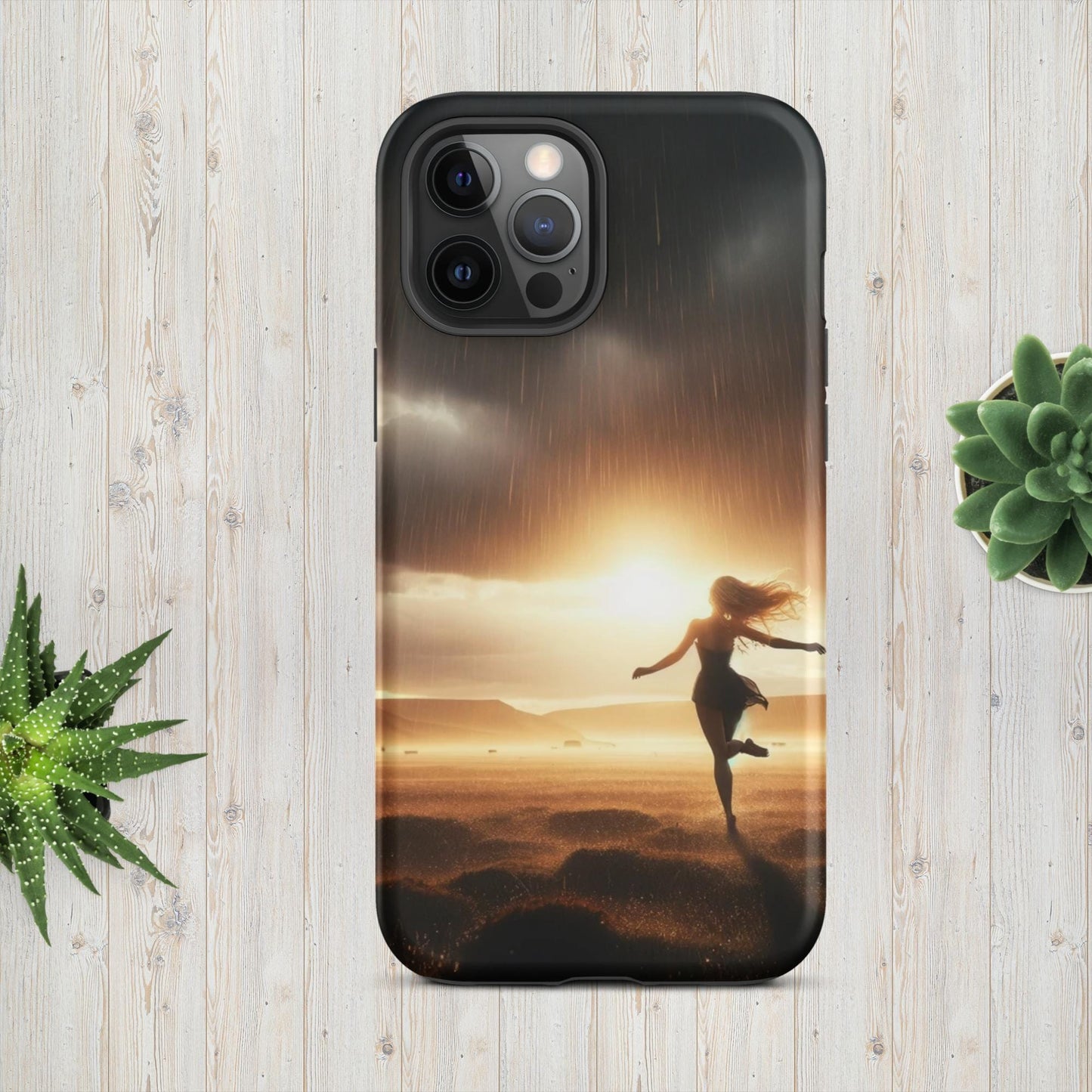 The Hologram Hook Up Matte / iPhone 12 Pro Max Rain Dancer Tough Case for iPhone®