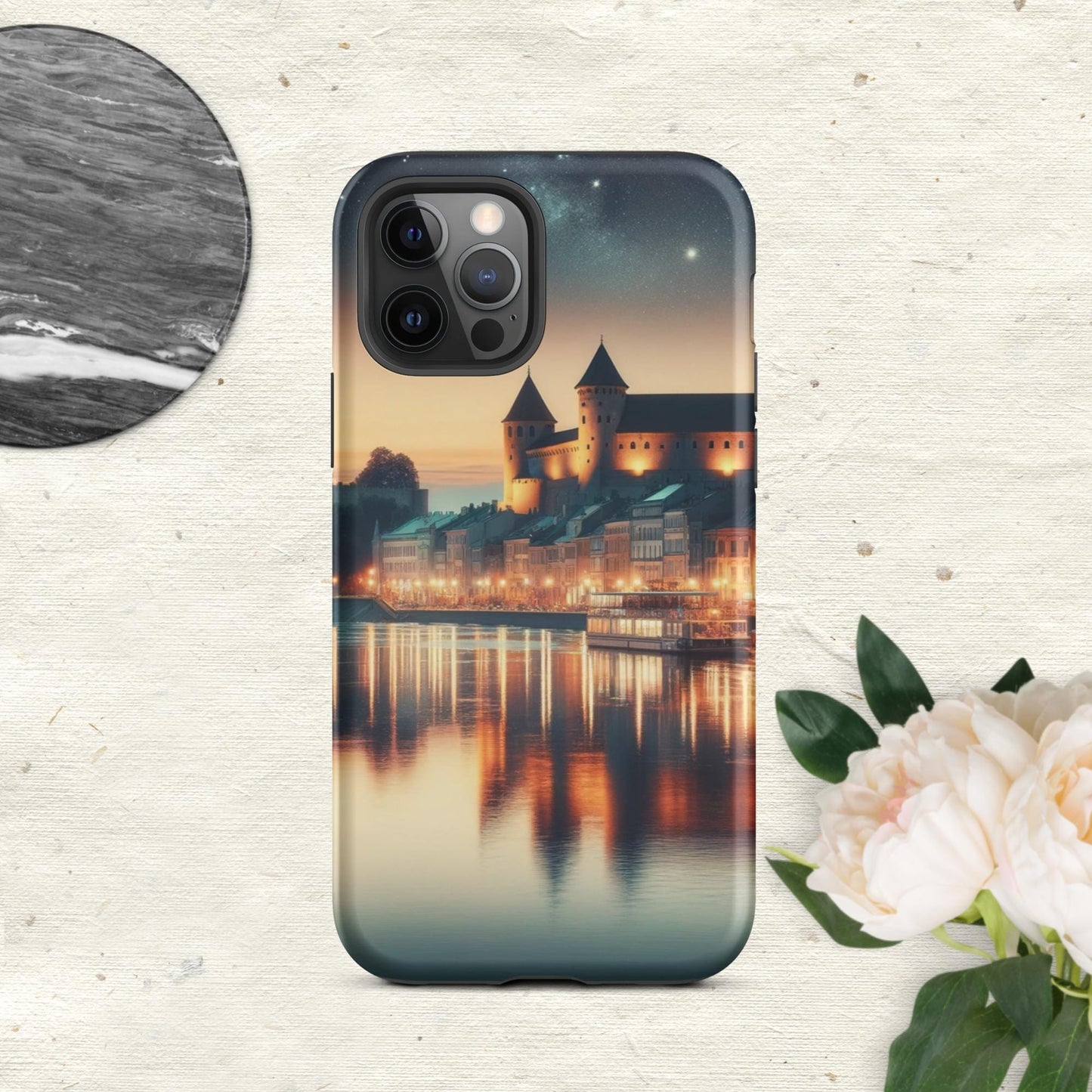 The Hologram Hook Up Matte / iPhone 12 Pro Peace River Tough Case for iPhone®