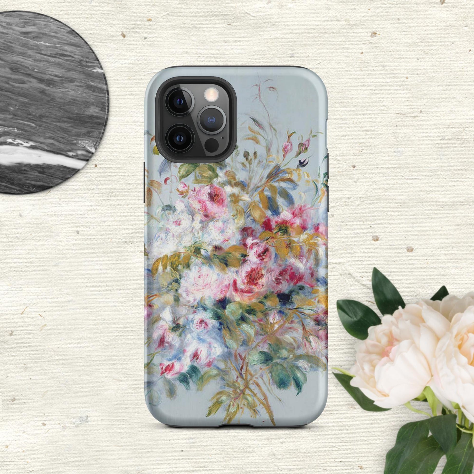 The Hologram Hook Up Matte / iPhone 12 Pro Pierre's Roses Tough Case for iPhone®